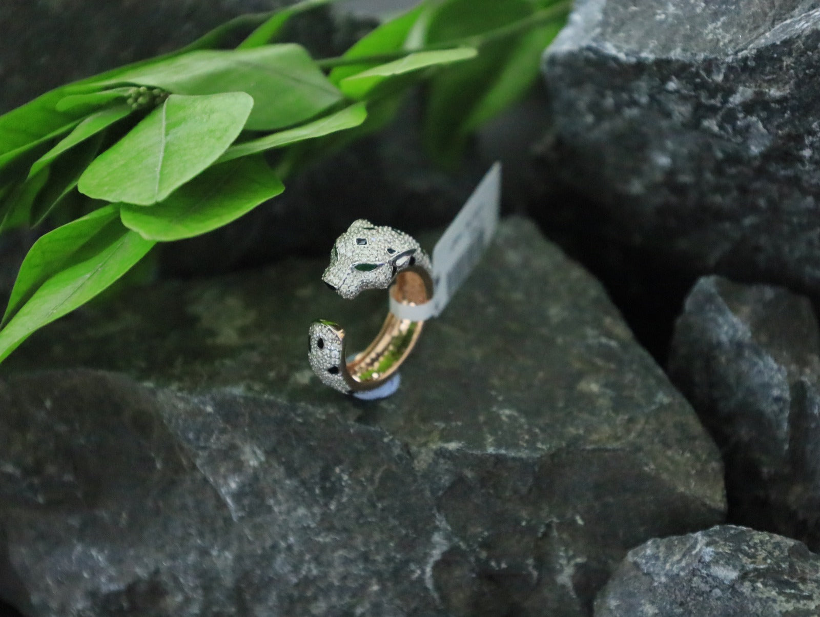 Majestic Panther Wrap Ring
