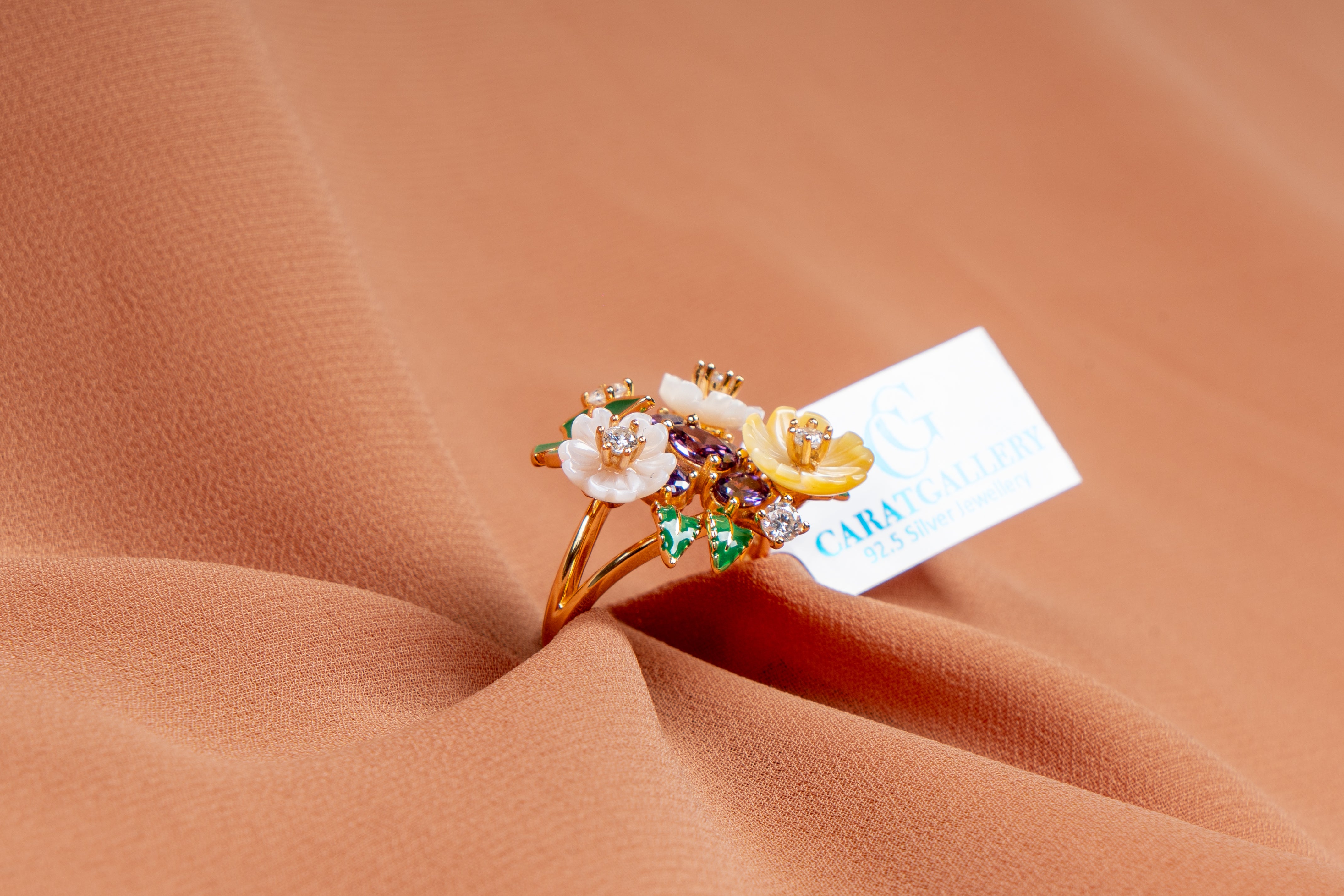 Verdania Floral Bouquet Ring