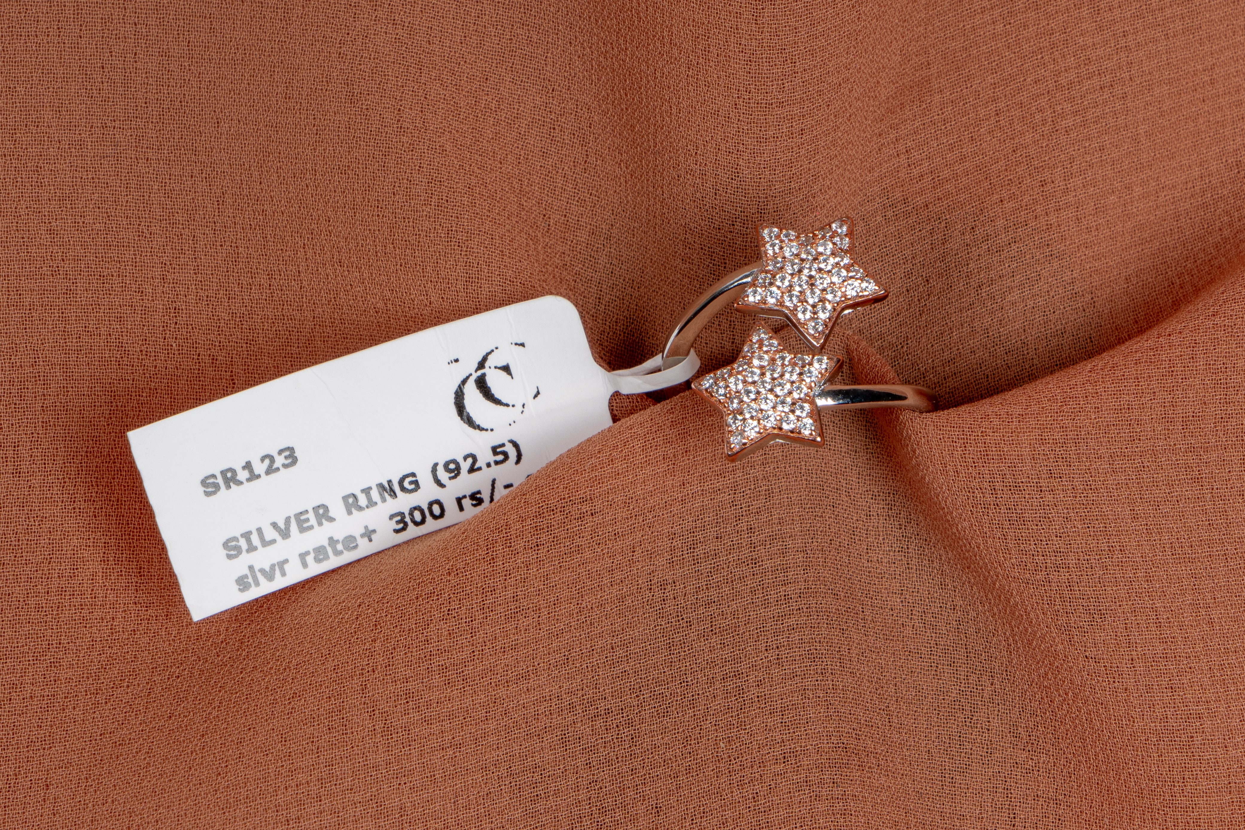 Stellina Twin Star Wrap Ring