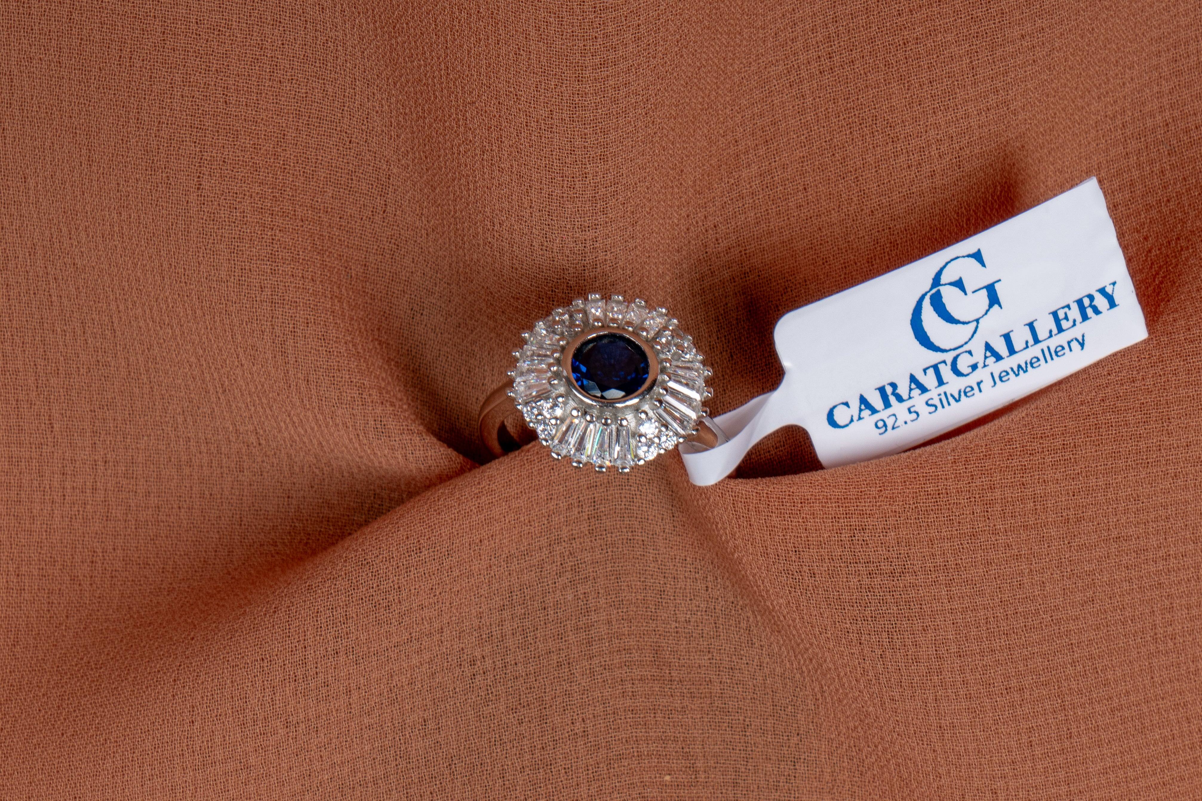 Bluindra Sapphire Ballerina Ring