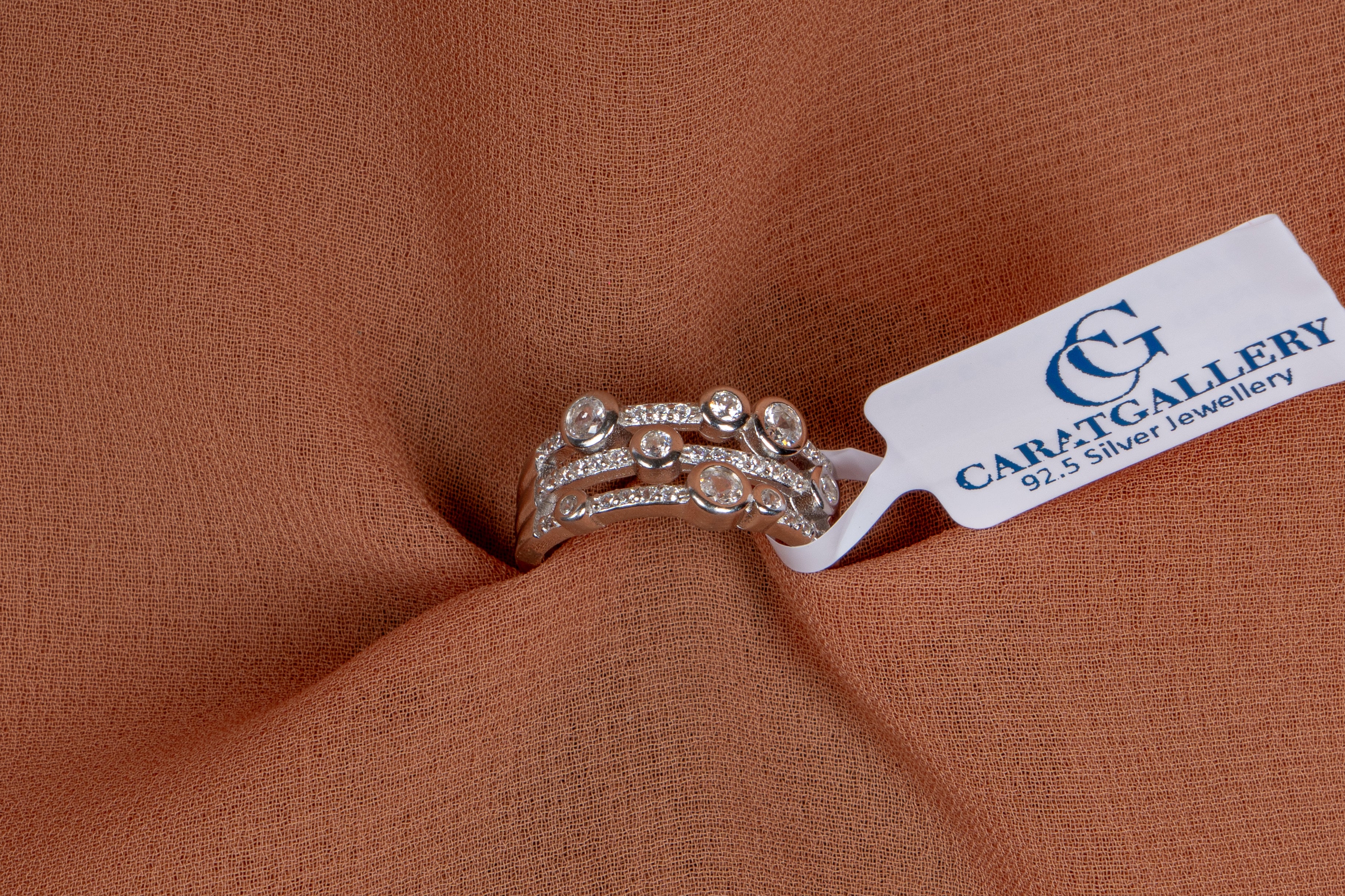 Perlette Bubble Multi-Row Ring
