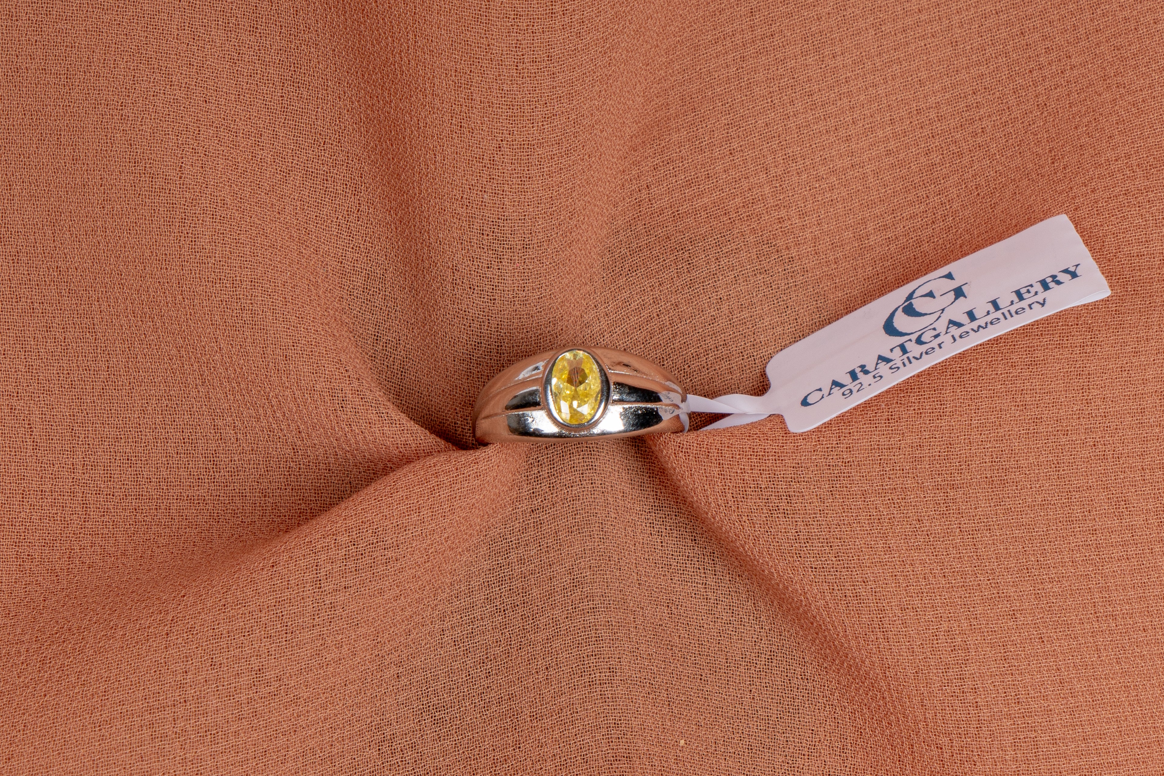 Solvienne Yellow Solitaire Ring