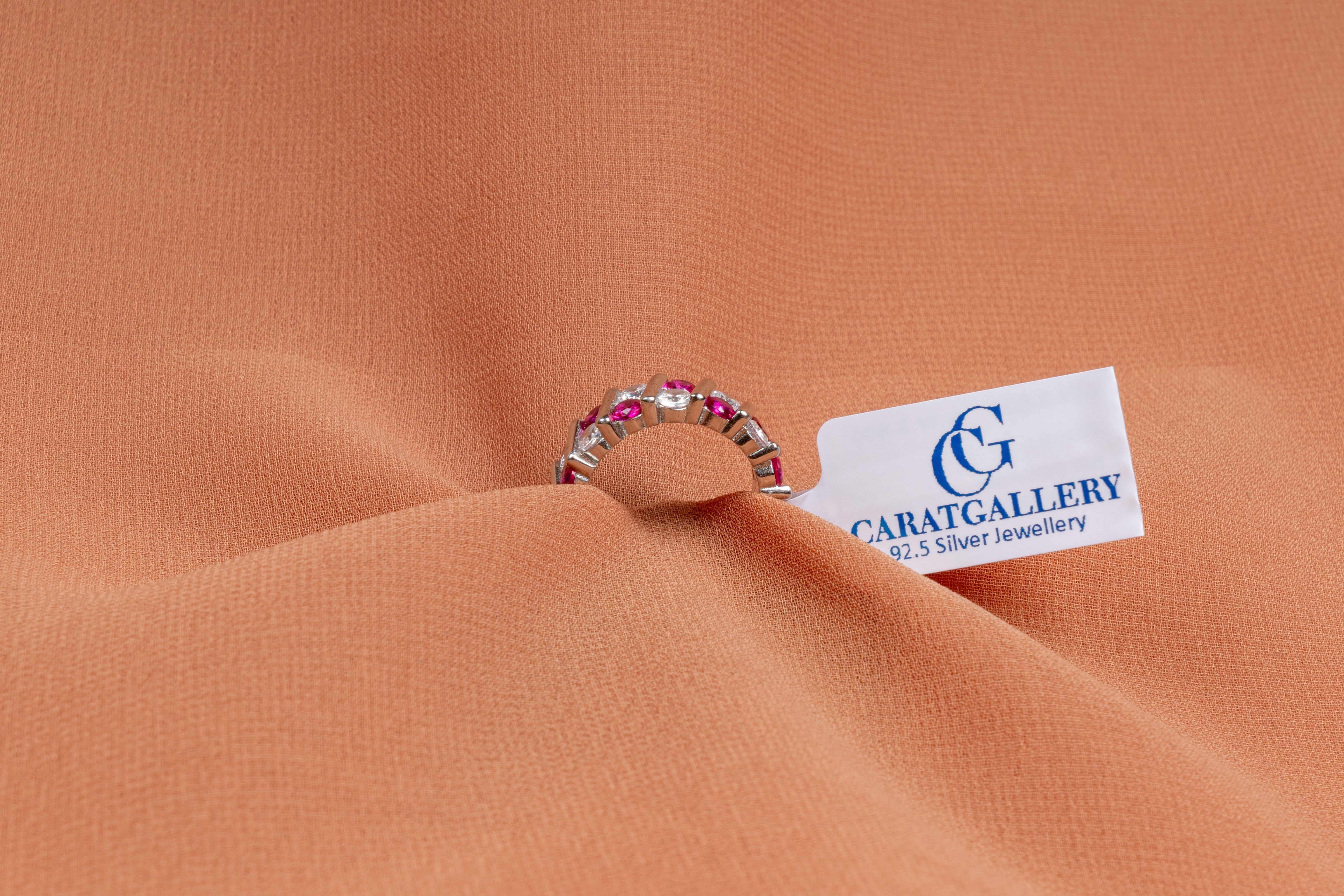 Rosette Channel Band Ring