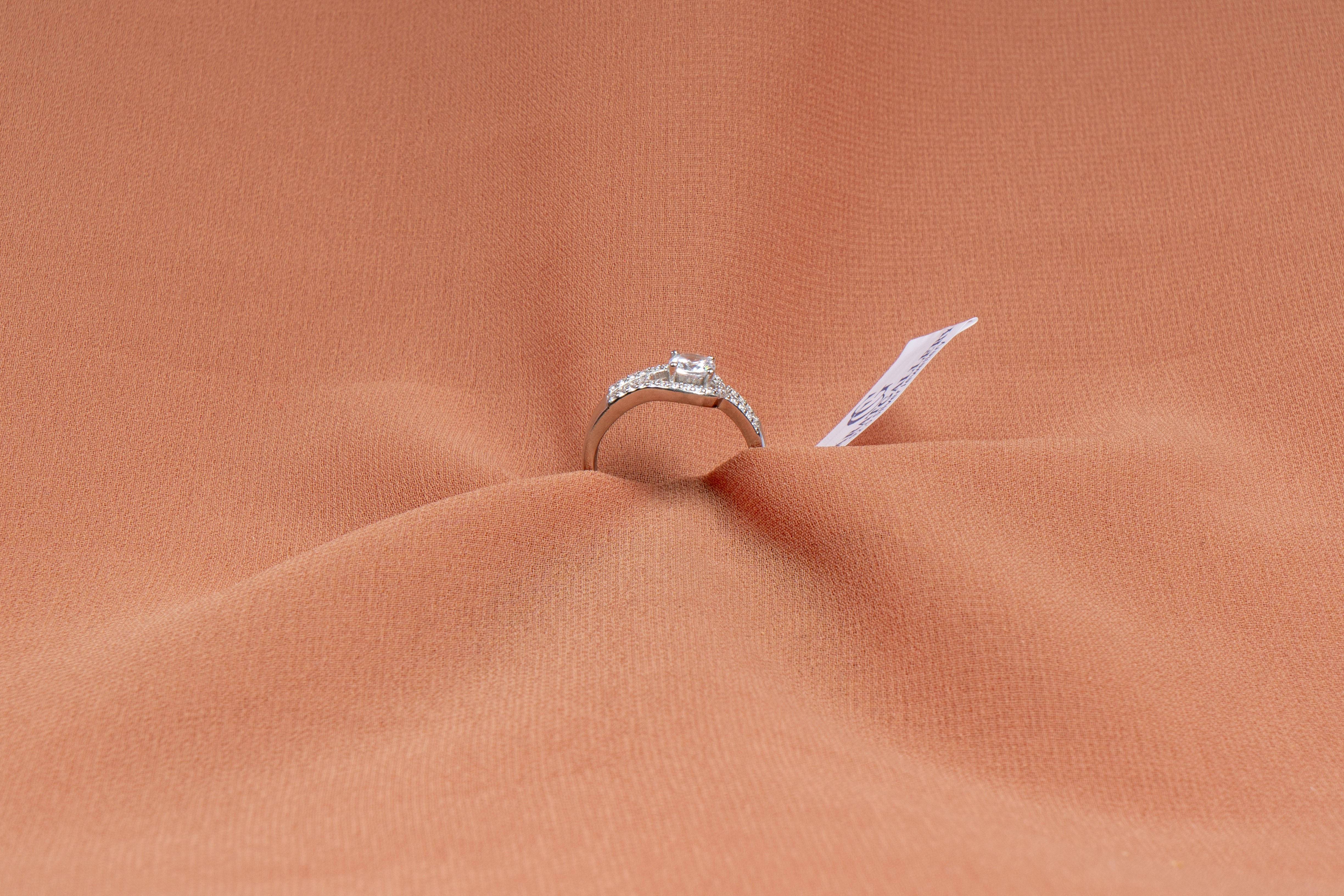 Solenne Halo Statement Ring