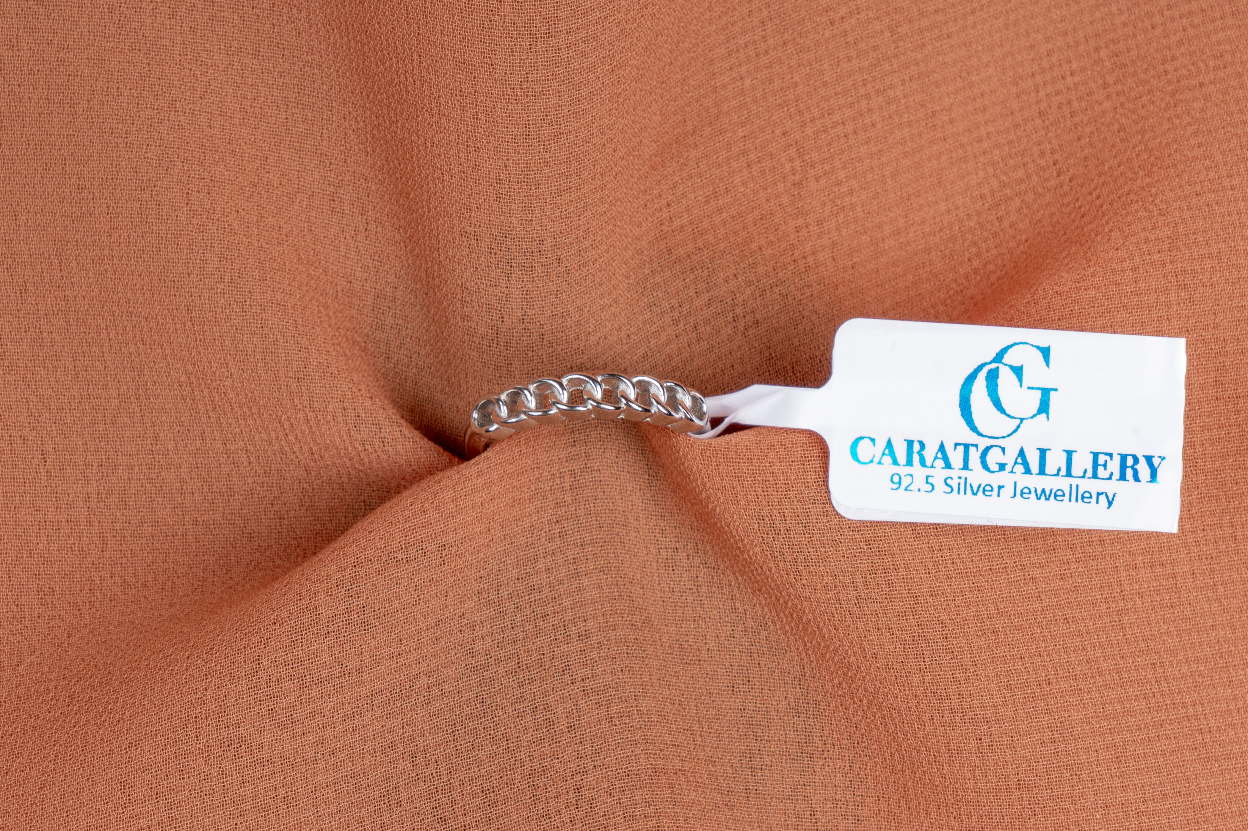 Aurevon Chain Link Band Ring