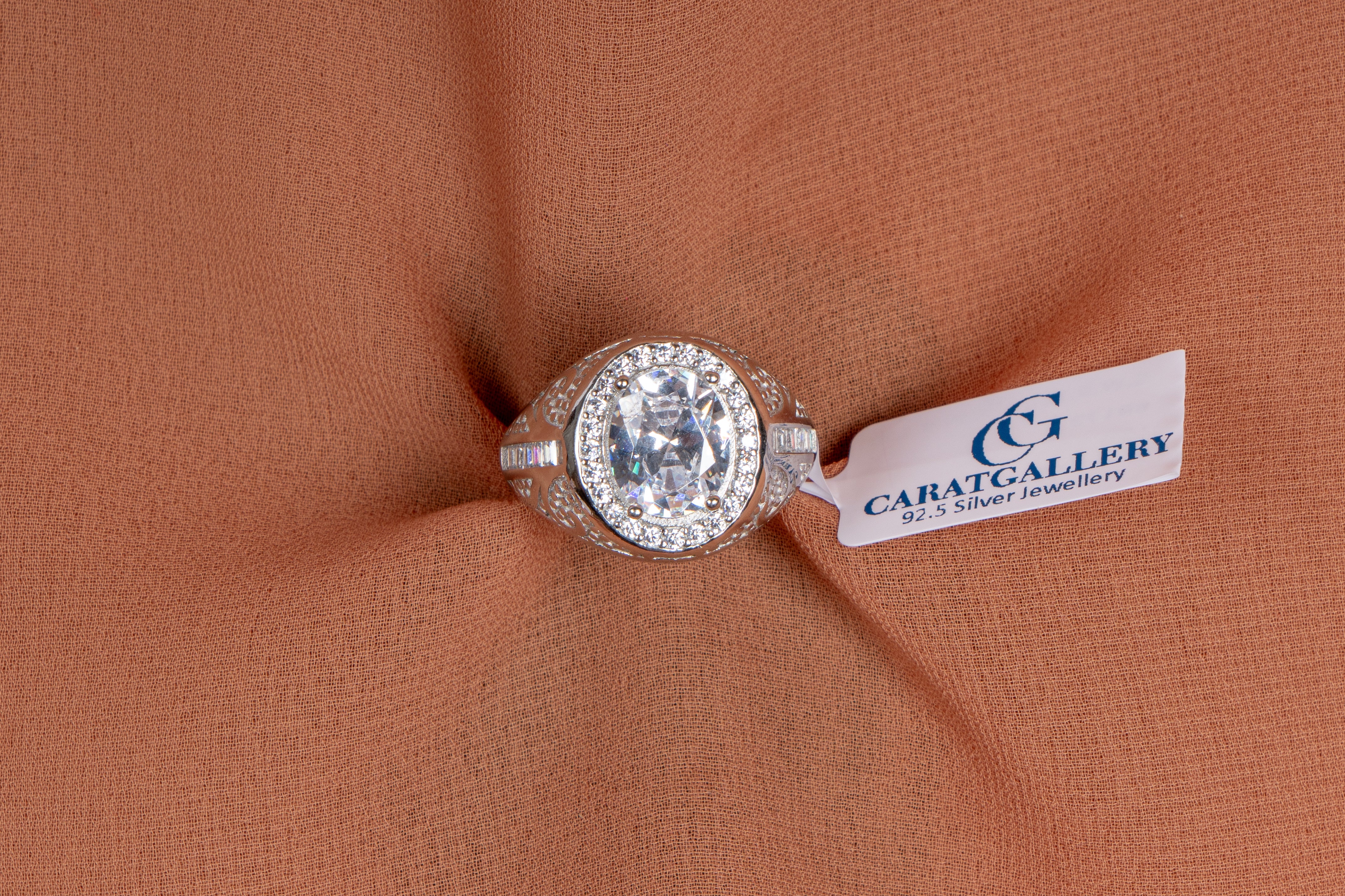 Aurex Halo Signet Ring