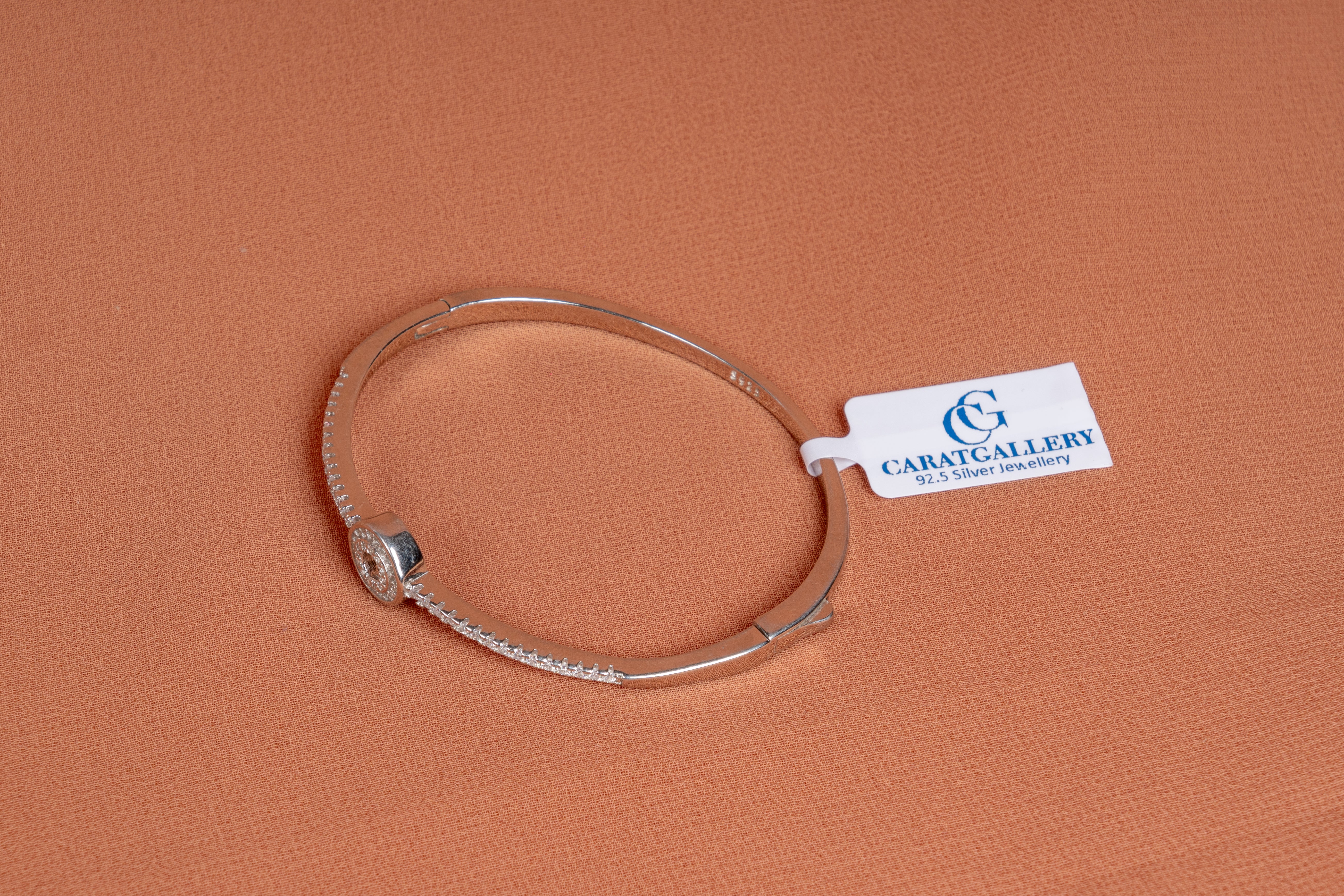 Celestial Halo Sterling Silver Kada