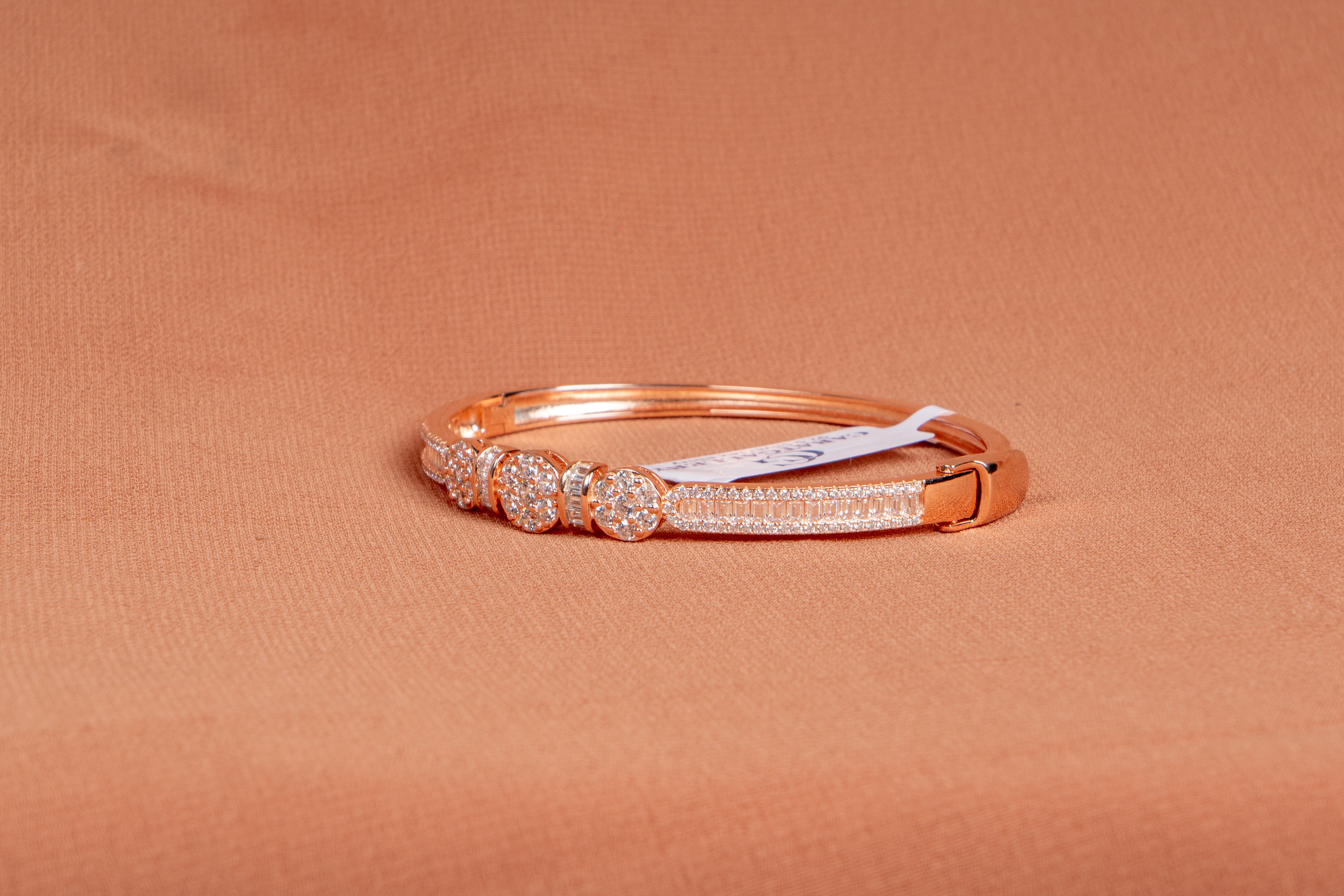 Celestial Spark Sterling Silver CZ Bracelet