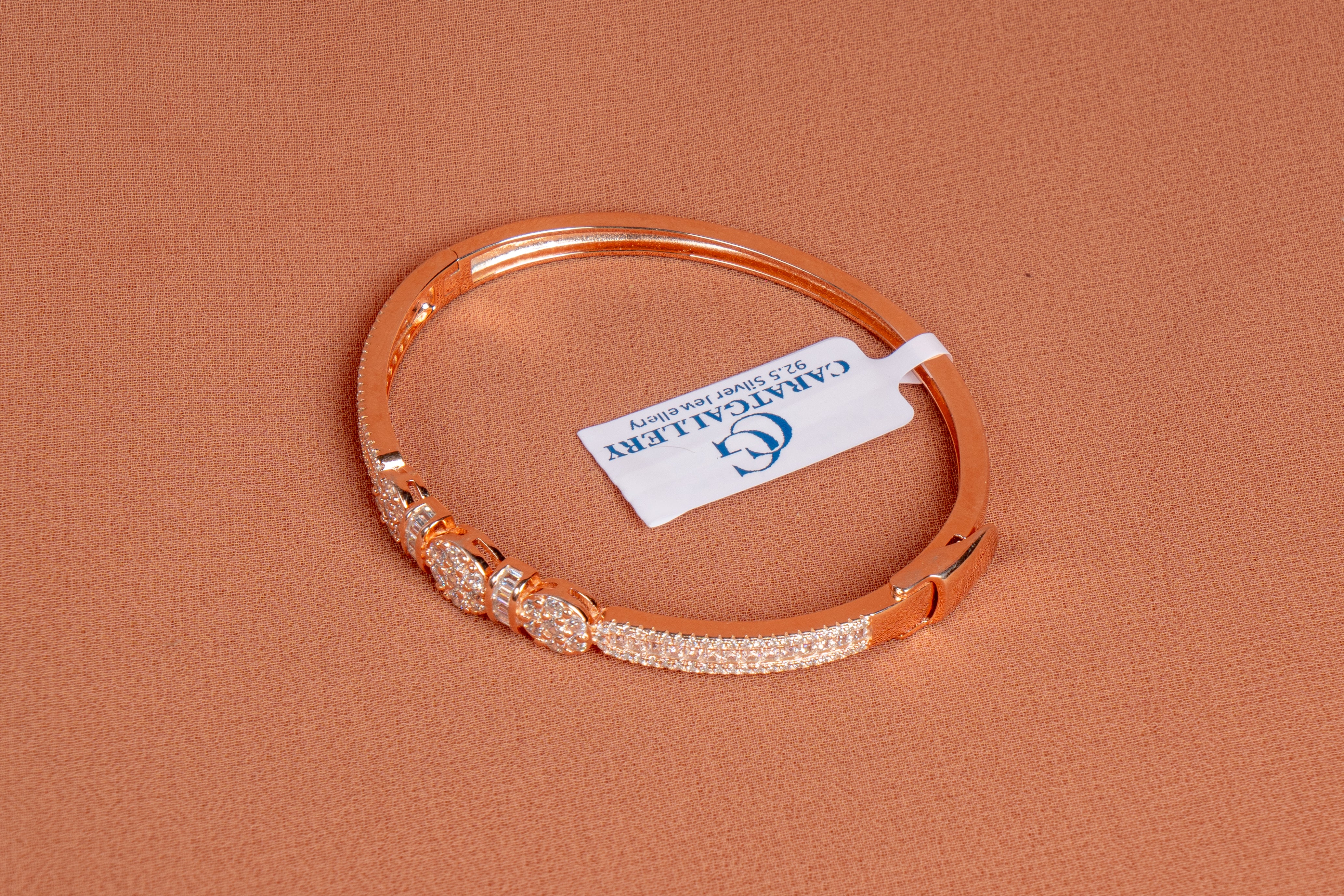 Celestial Spark Sterling Silver CZ Bracelet