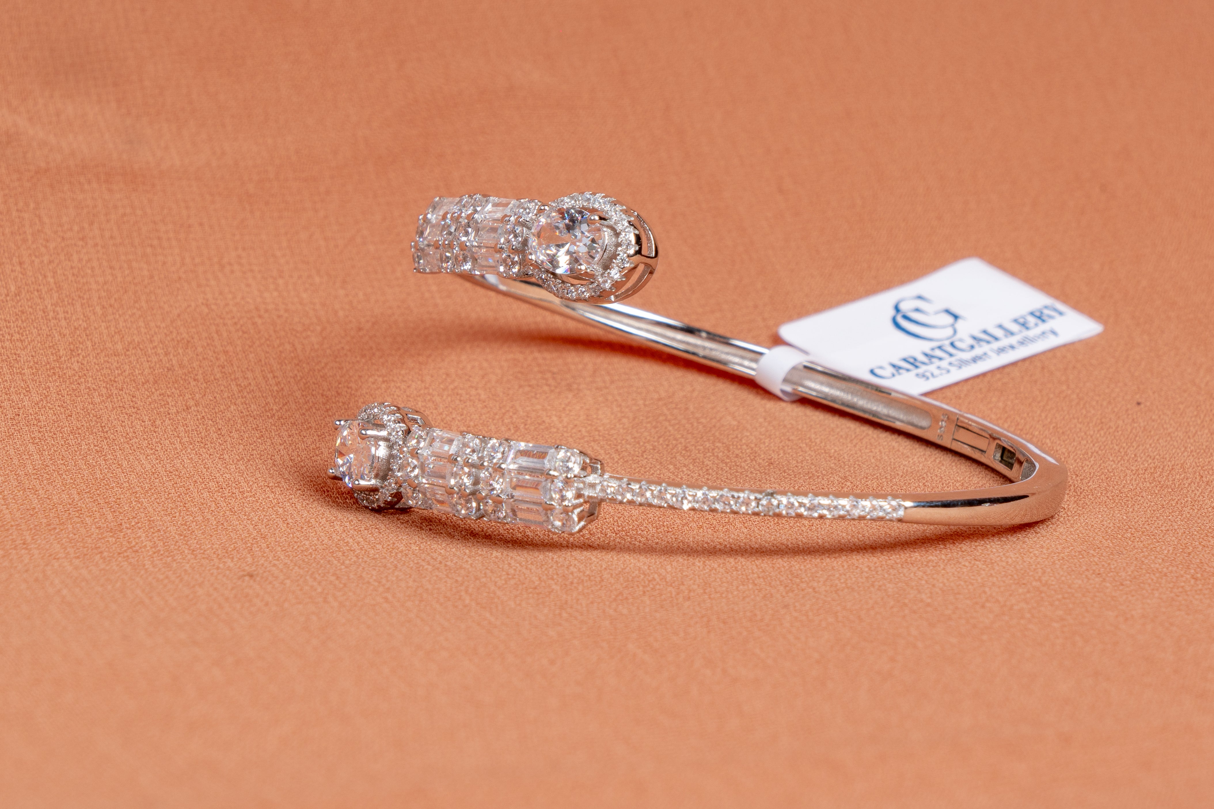 Radiant Harmony Sterling Silver Bracelet & Ring Set
