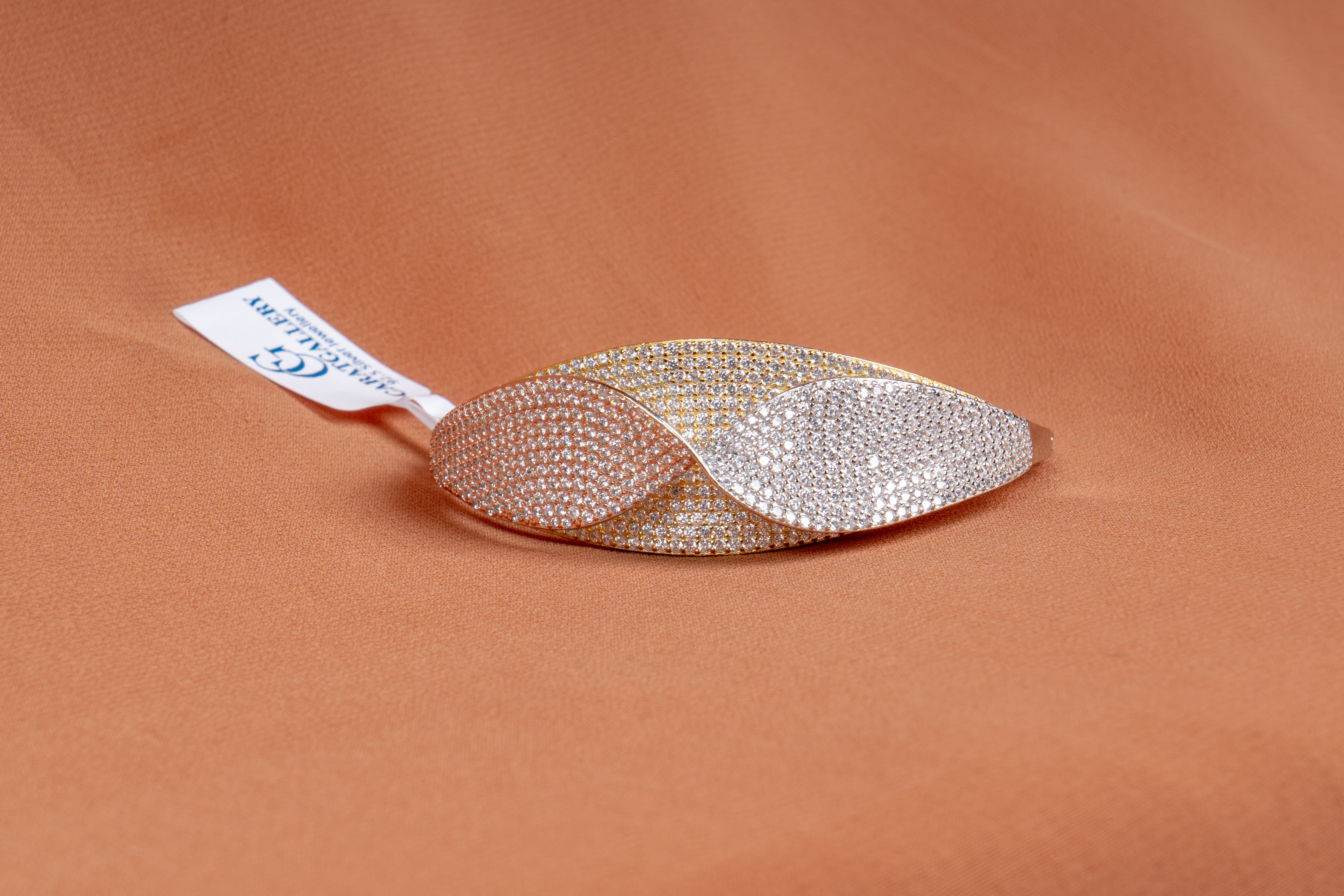 Sereno Pave Two-Tone Bracelet
