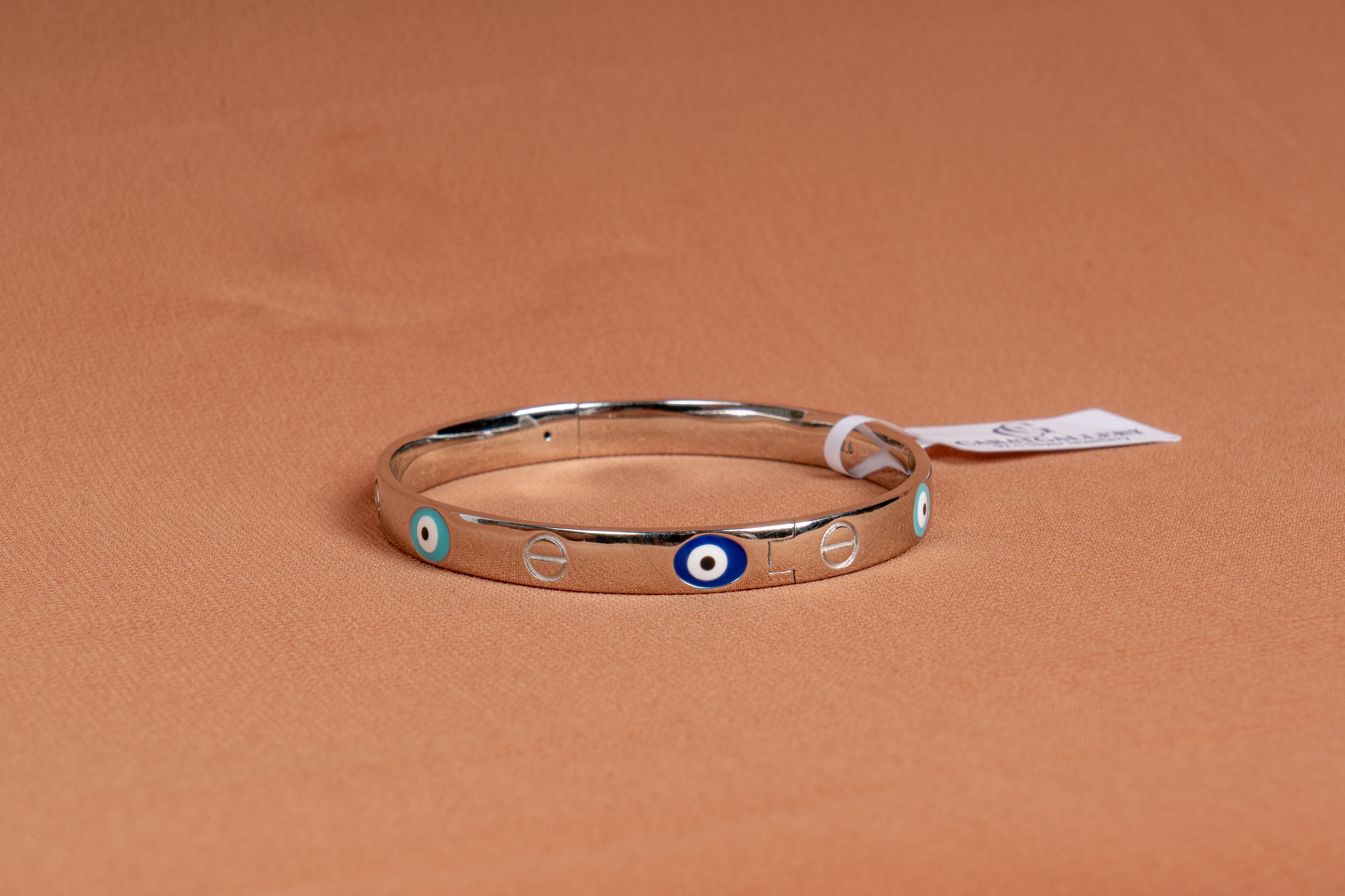 Aegis Evil Eye Silver Bracelet