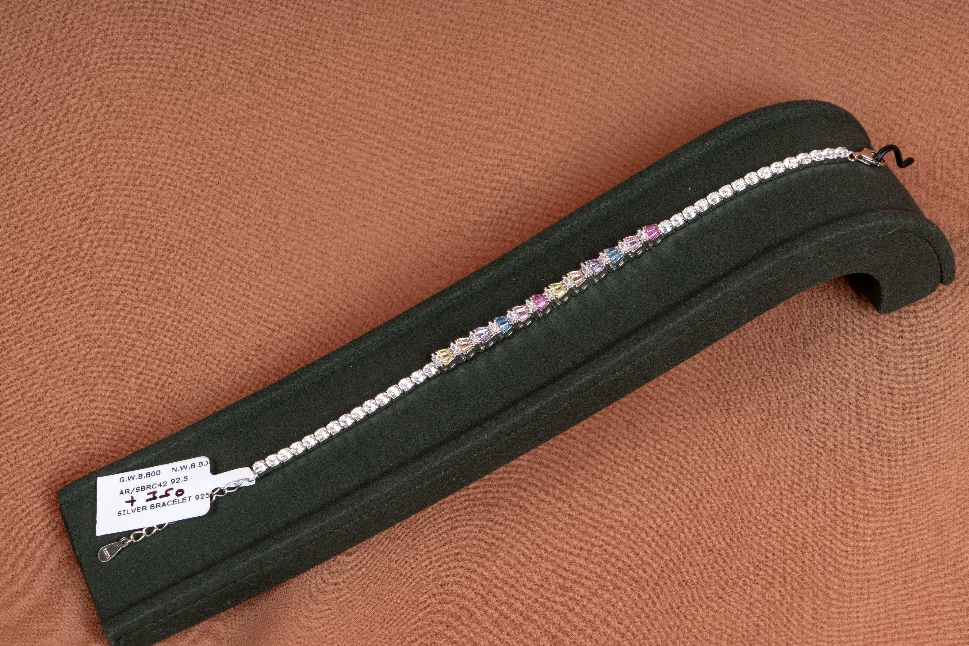 Celestia Spectrum Tennis Bracelet