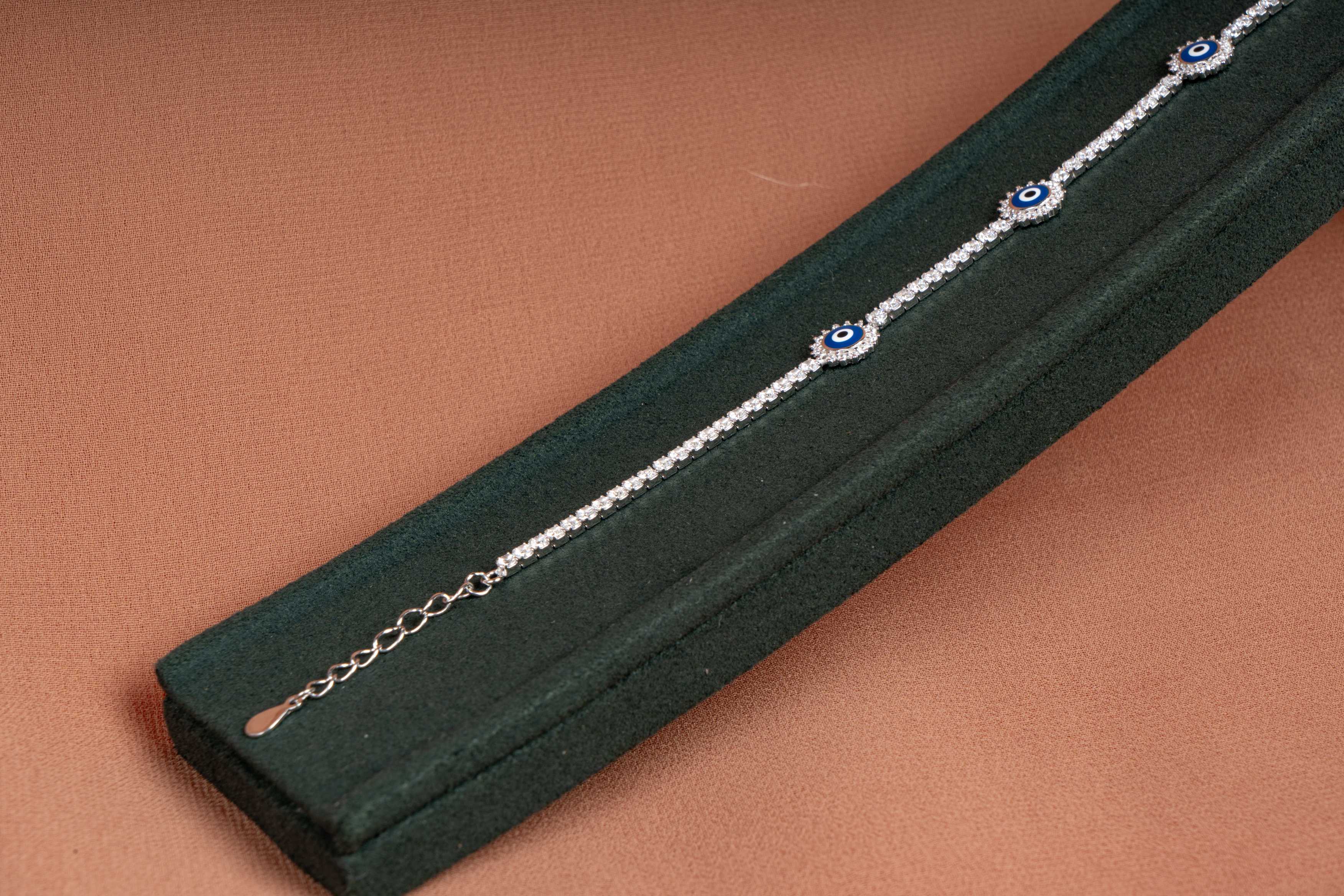 Aurelia Evil Eye Crystal Bracelet