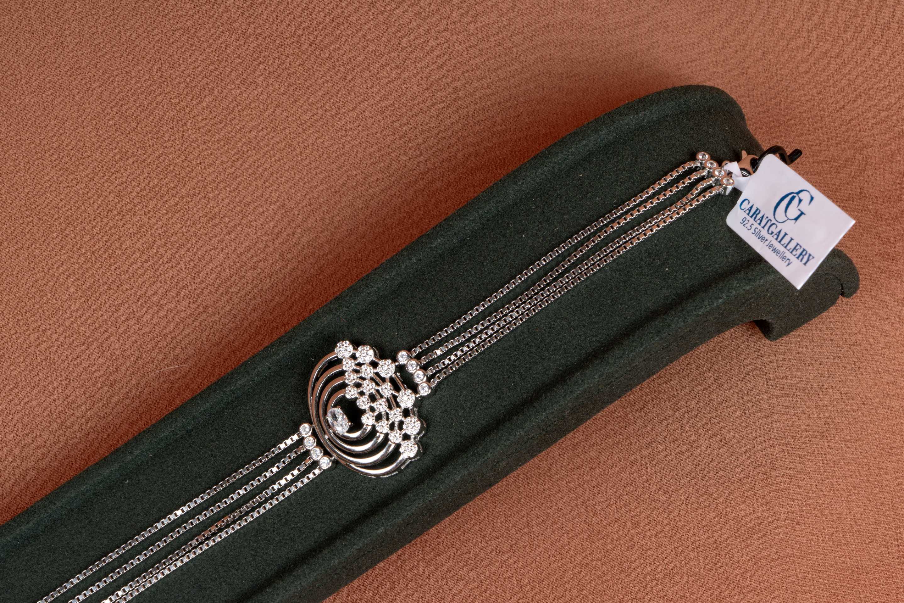 Celestia Cascade Crystal Bracelet