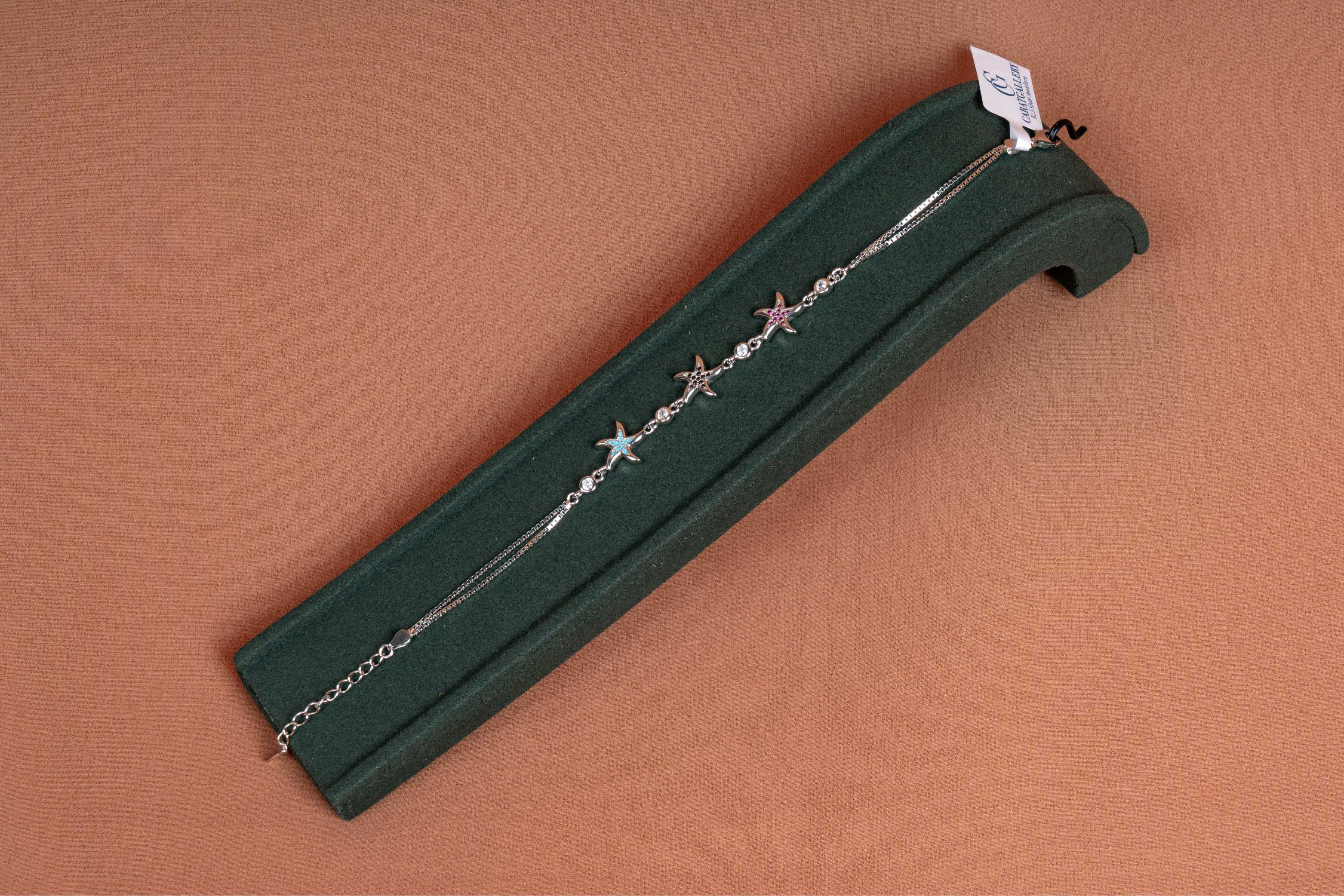 Ocean Star Silver Bracelet