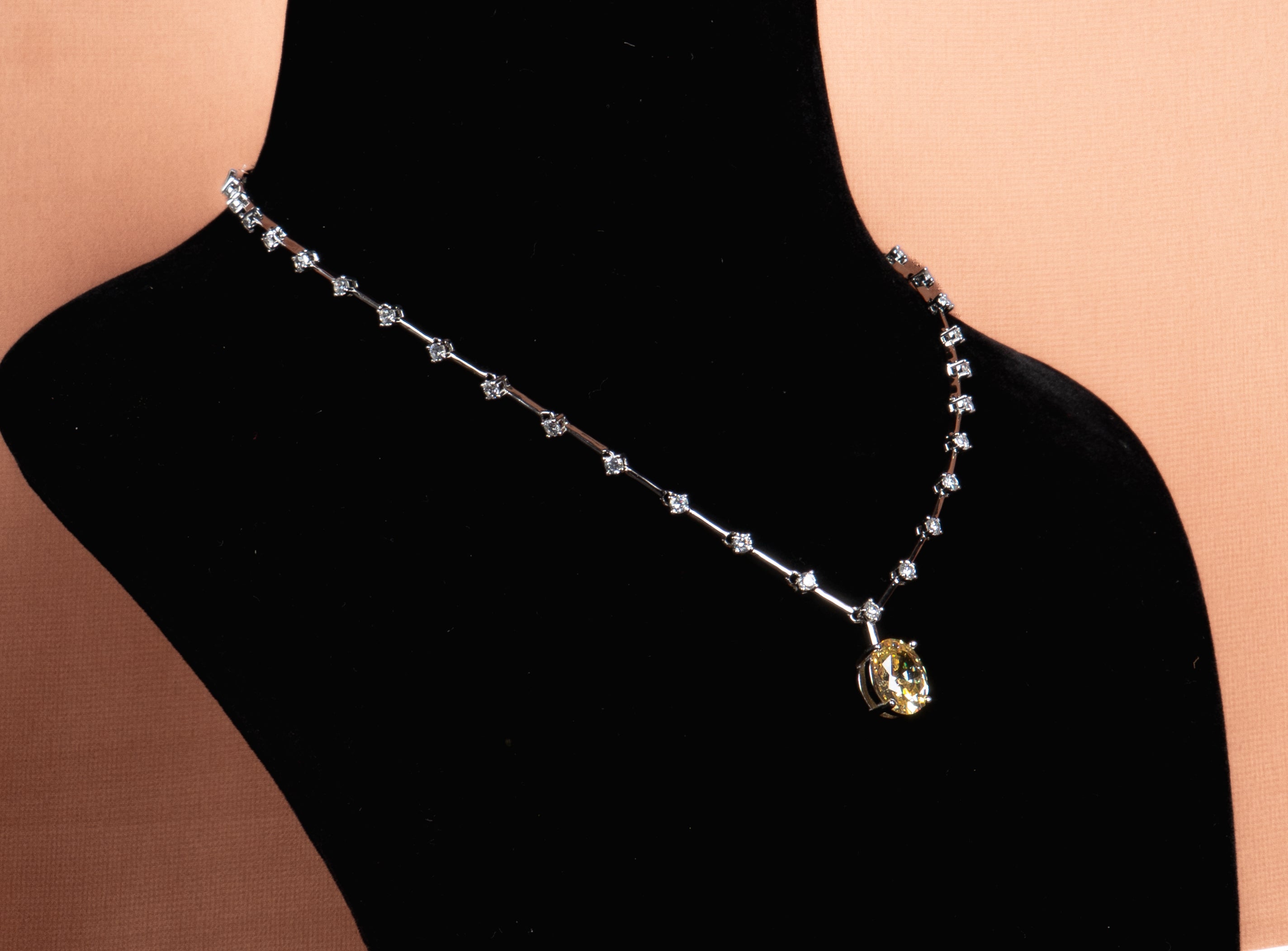 Lumiora Solitaire Necklace and Stud Earrings Set
