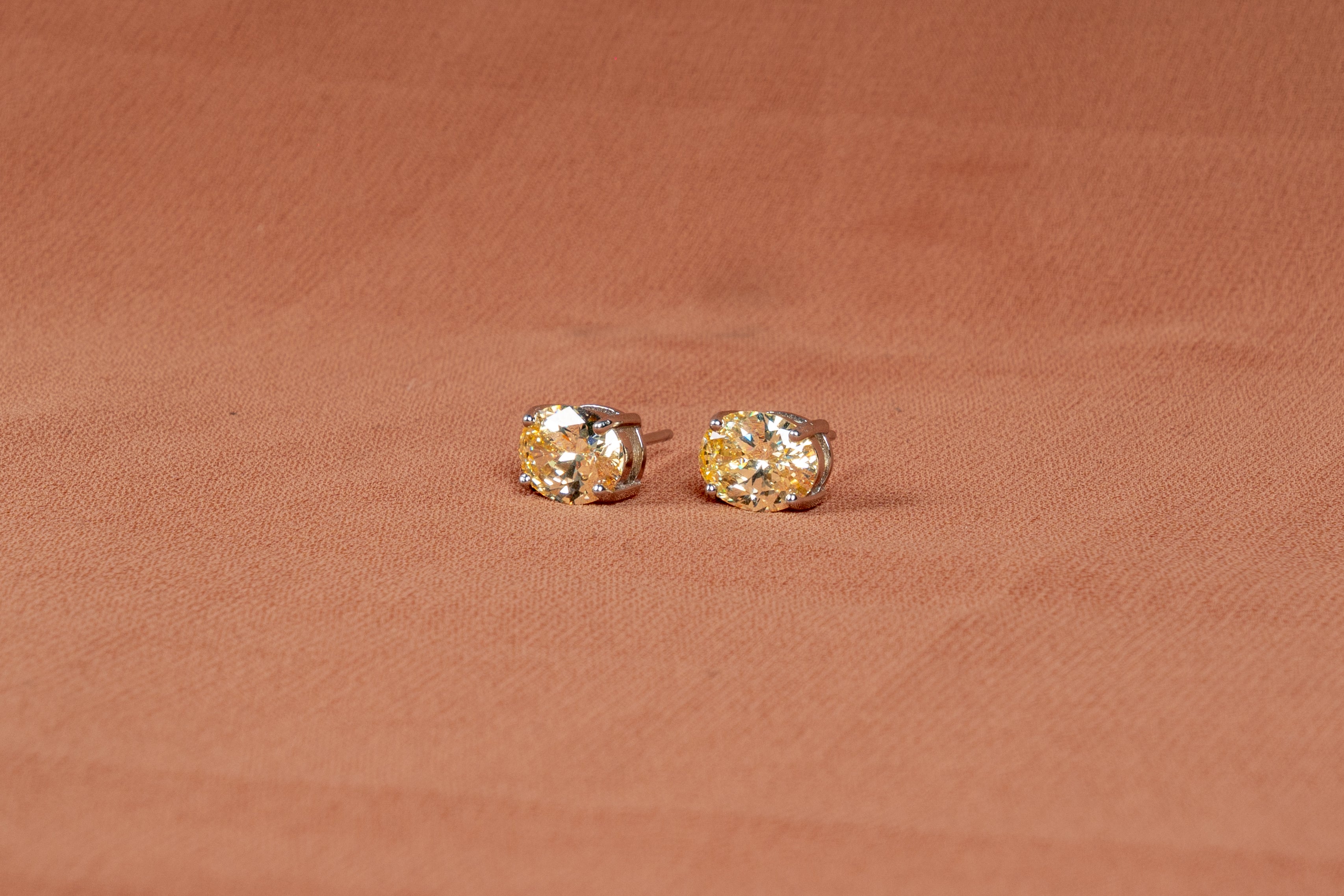 Lumiora Solitaire Necklace and Stud Earrings Set