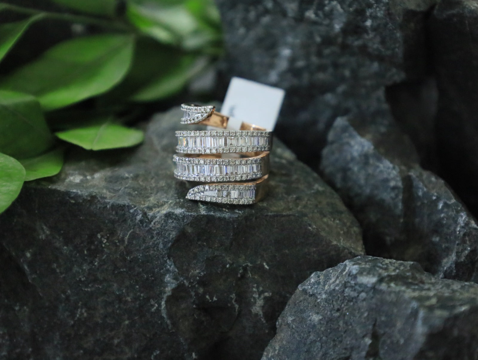 Radiant Wrap Statement Ring