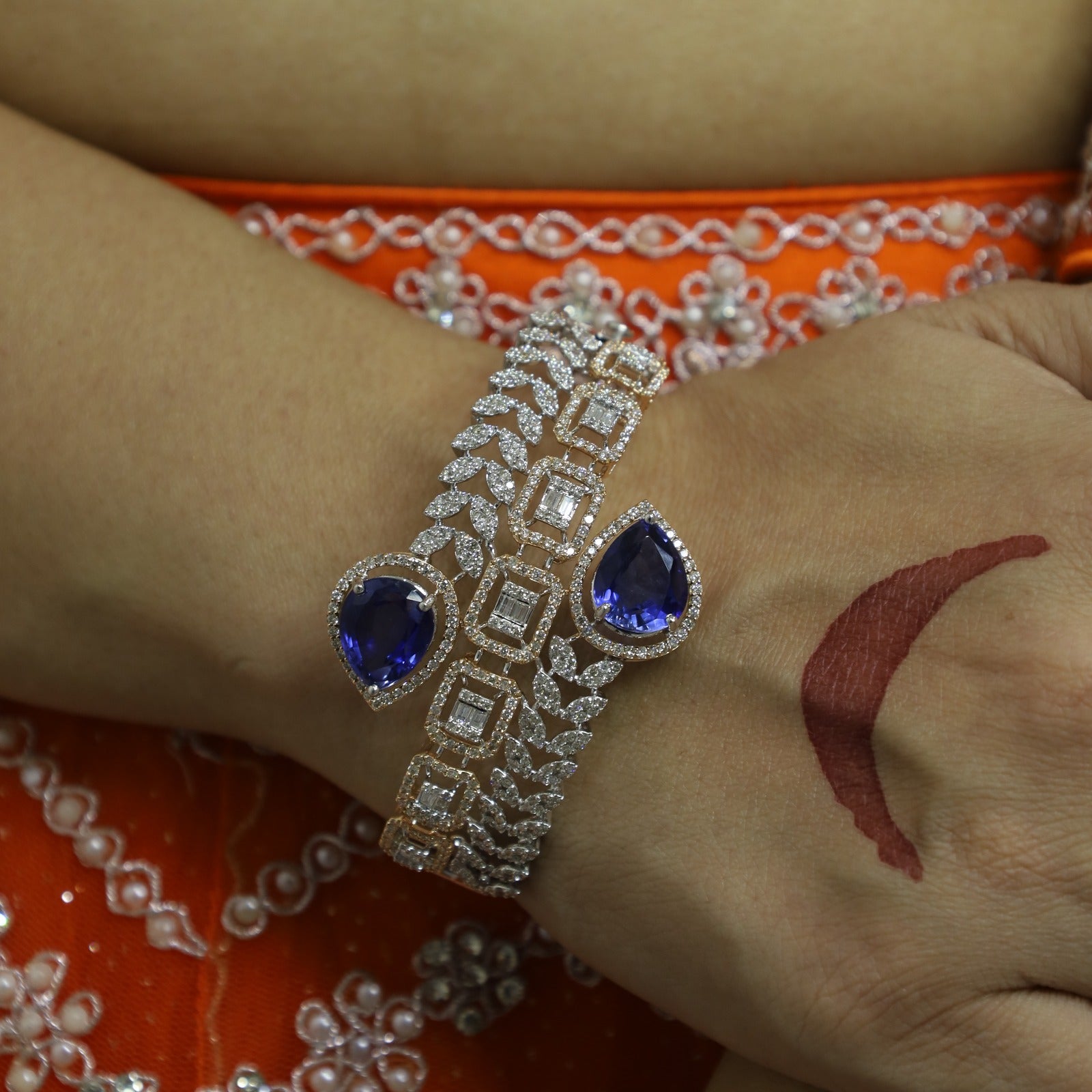 Royal Sapphire Elegance Bracelet