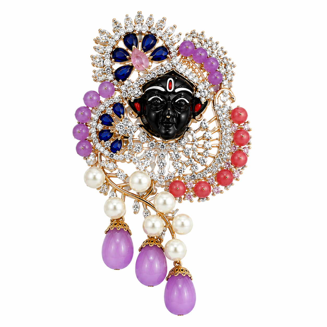 Anaira Paisley Shrinathji Pendant
