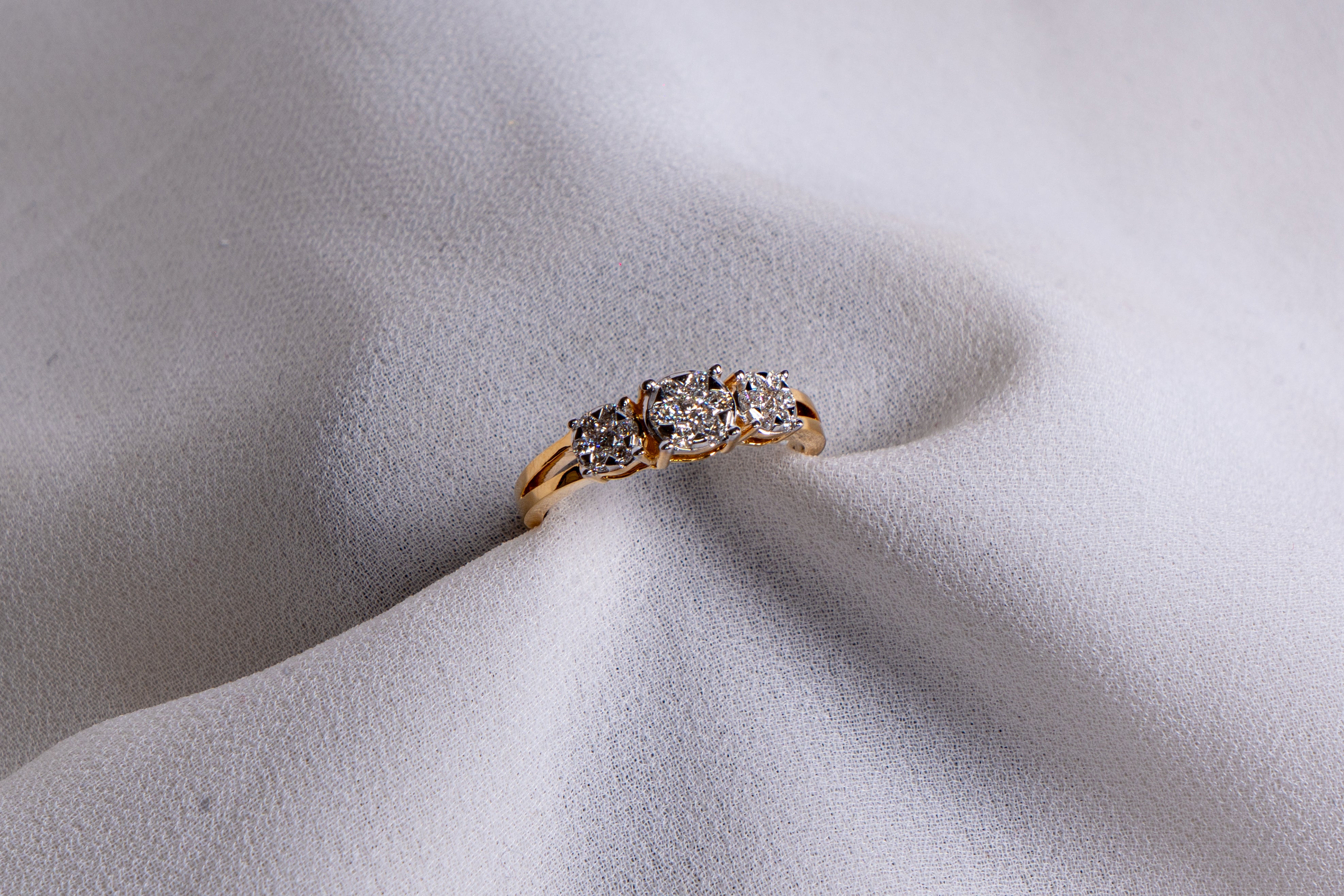 Eternal Trilogy Diamond Ring