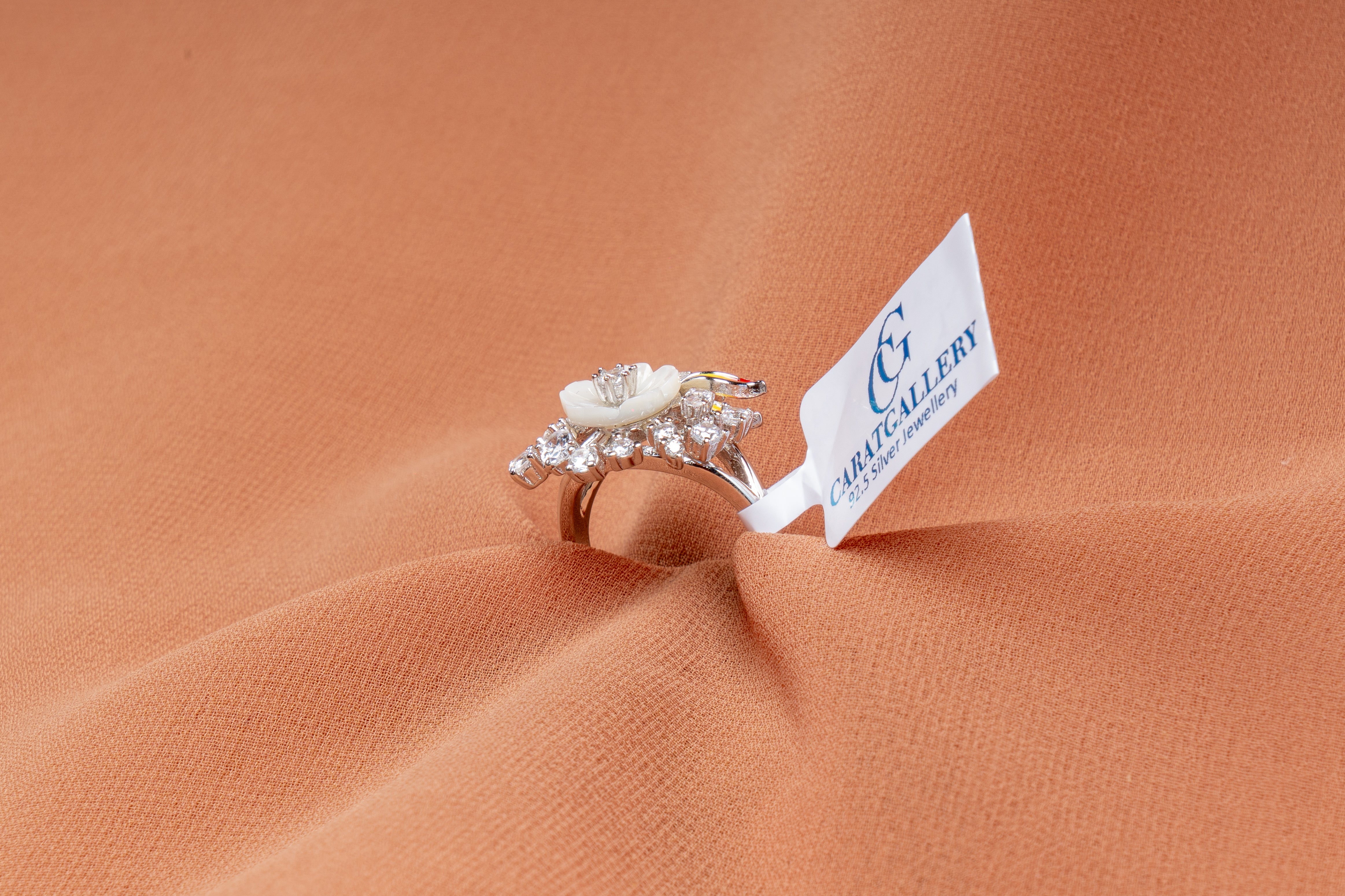 Mirabel Floral Spray Ring