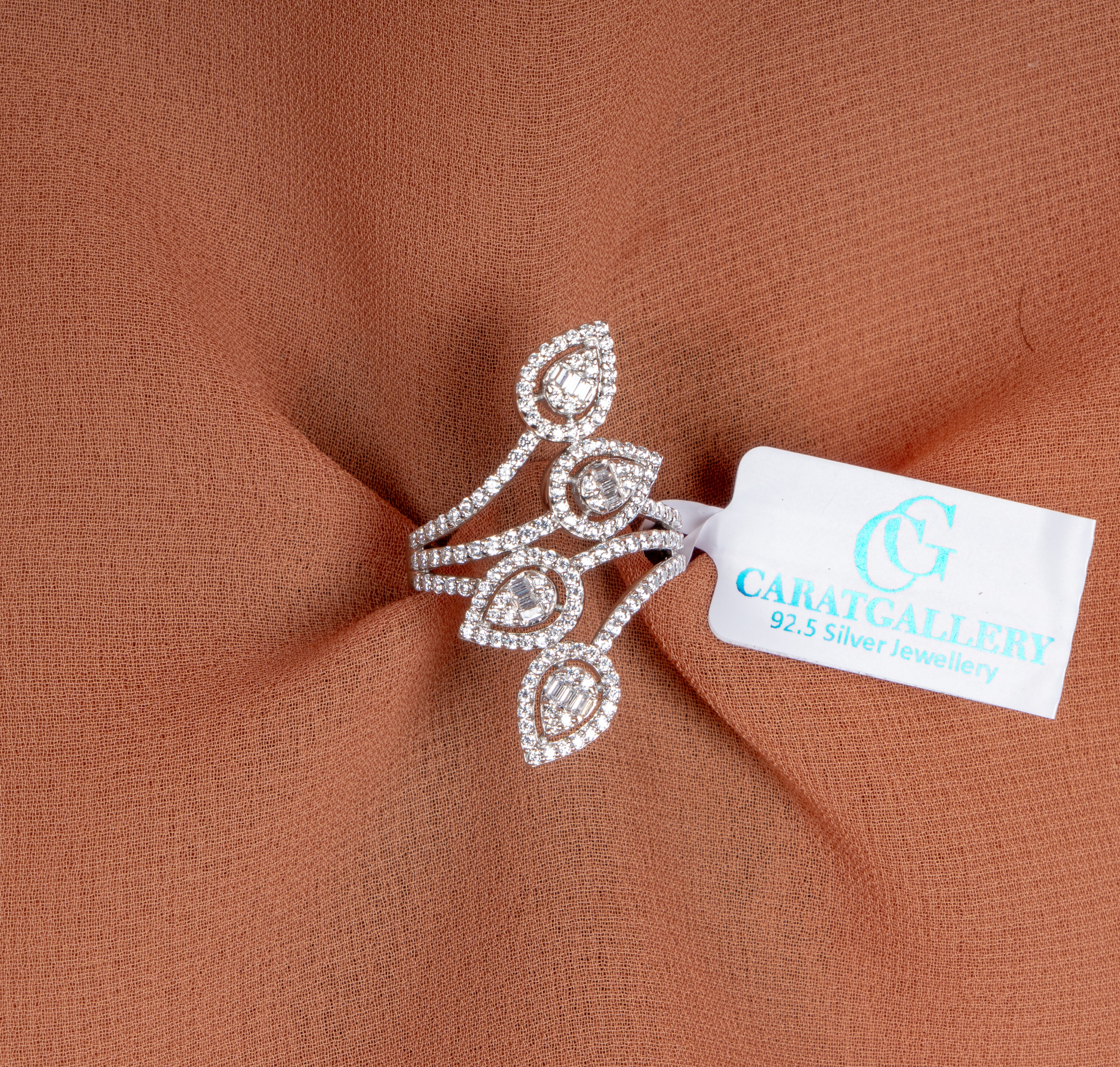 Seraphine Teardrop Wrap Ring