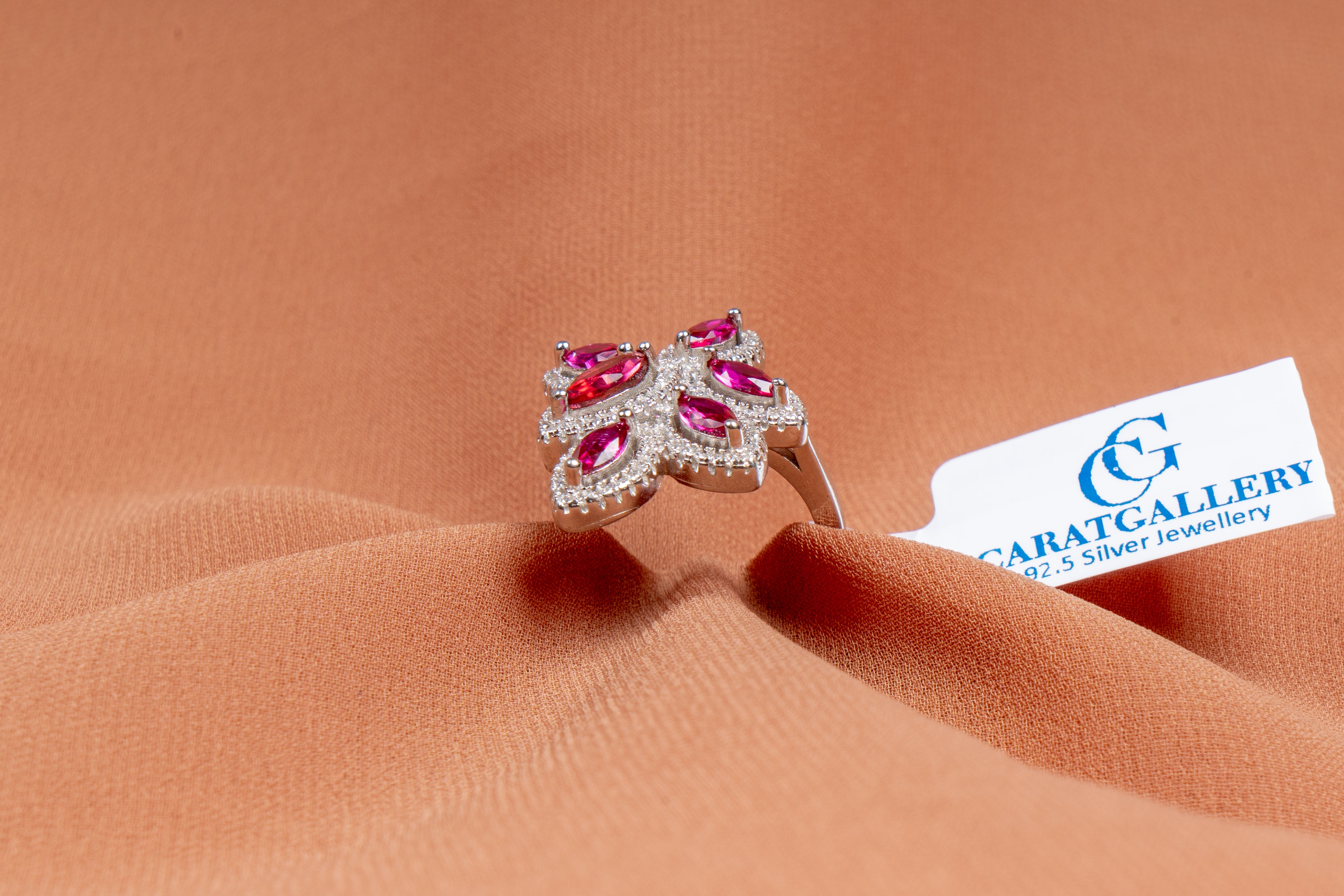 Rosalind Marquise Floral Ring