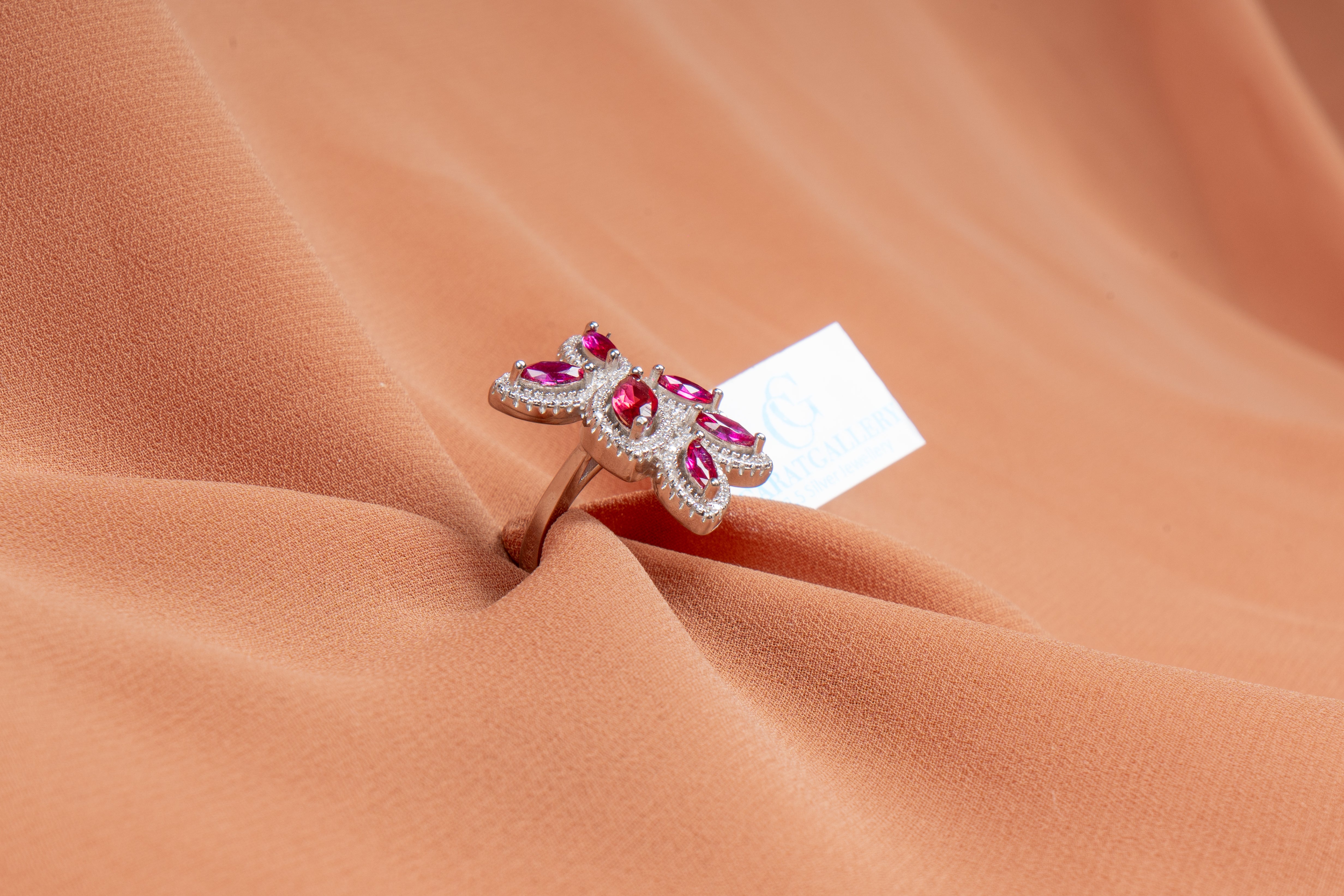 Rosalind Marquise Floral Ring