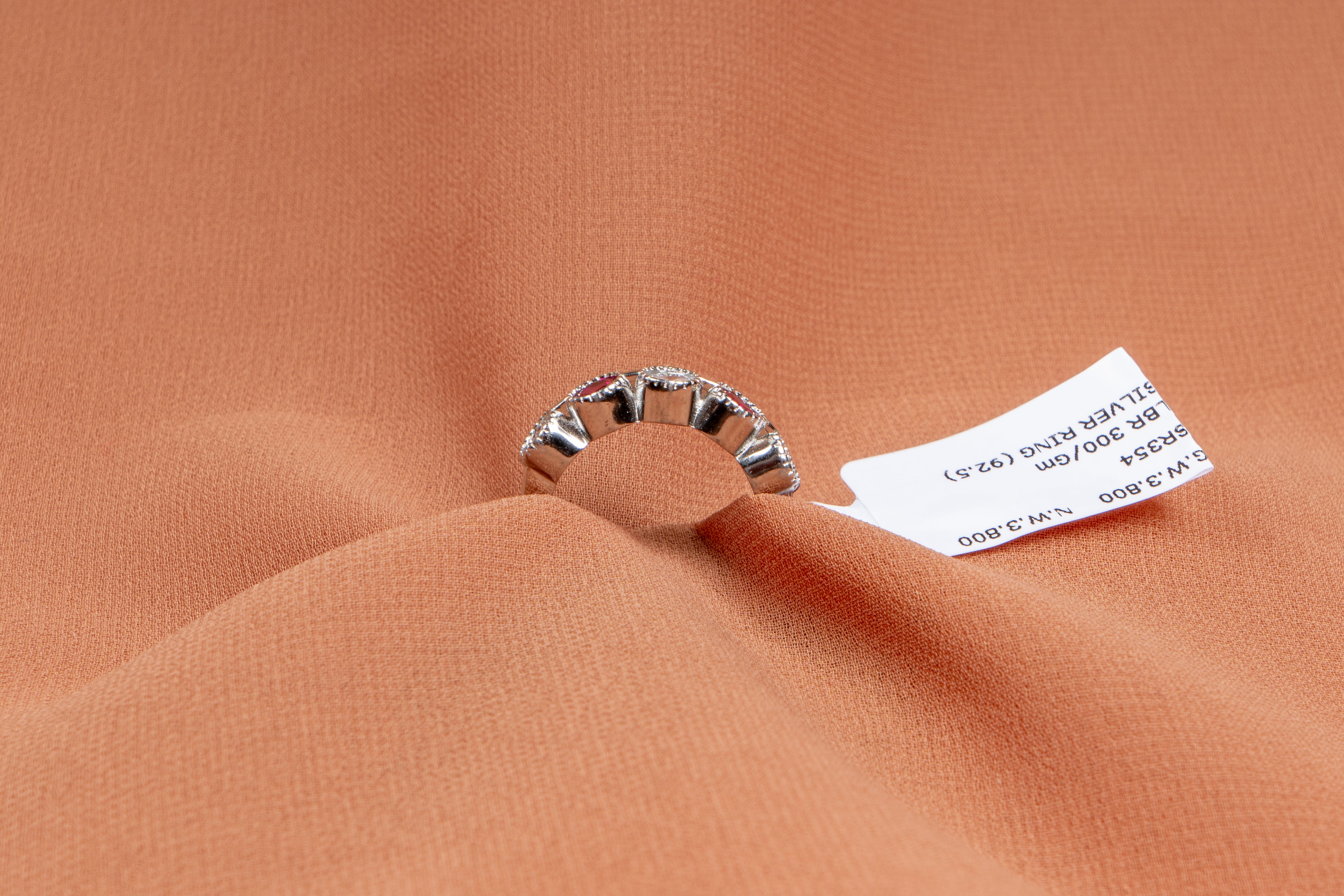 Solene Crimson Eternity Ring
