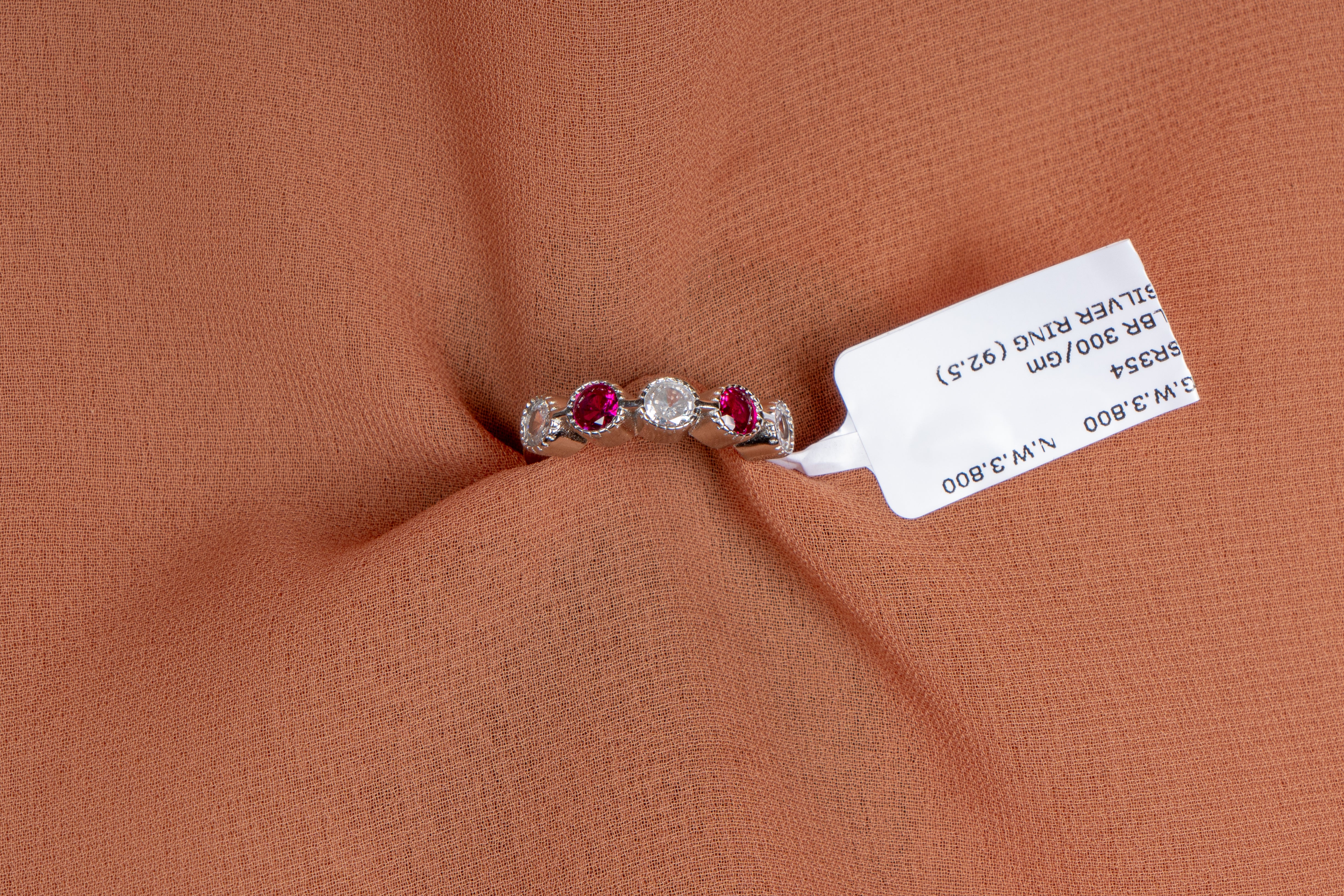 Solene Crimson Eternity Ring