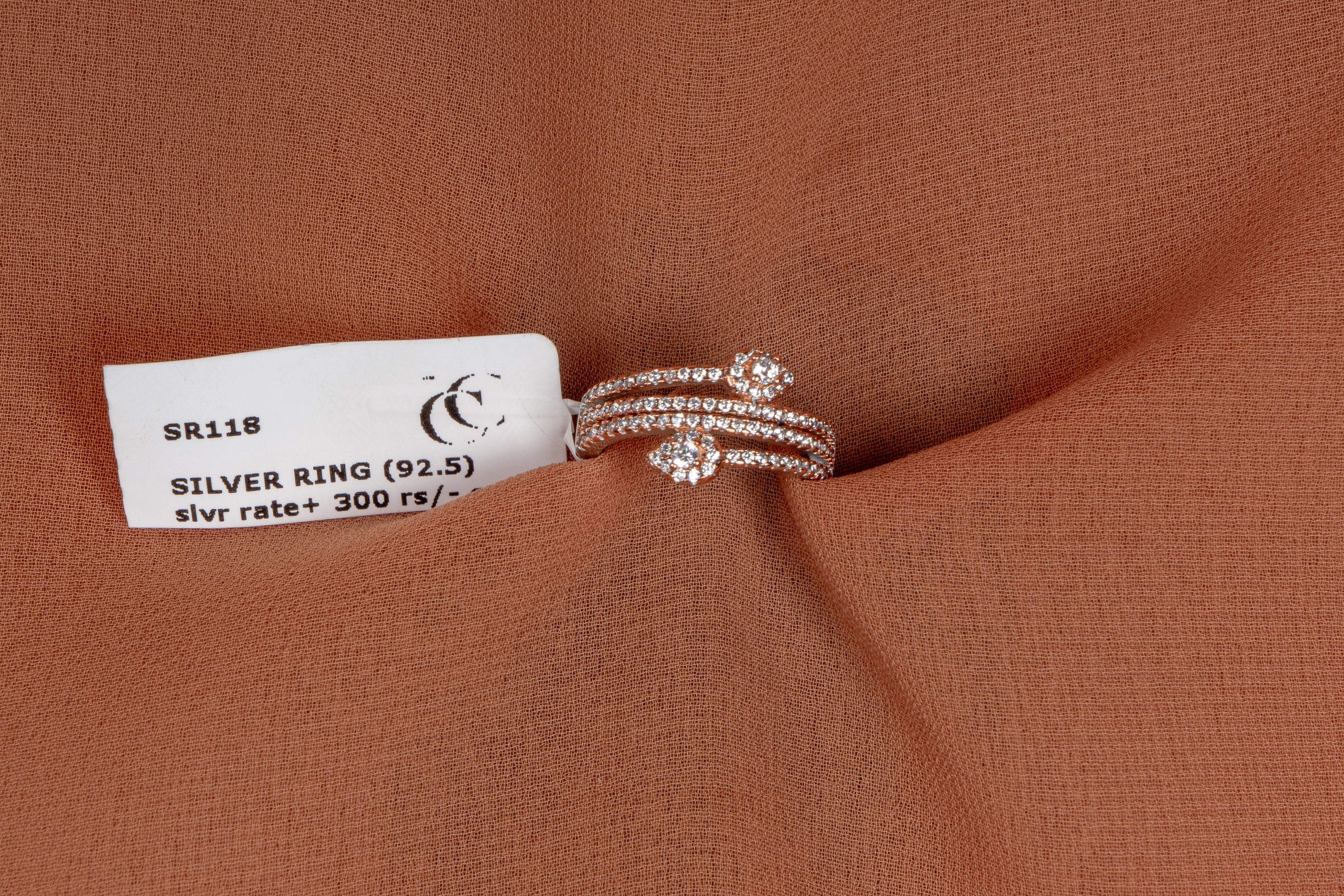 Coralie Spiral Wrap Ring