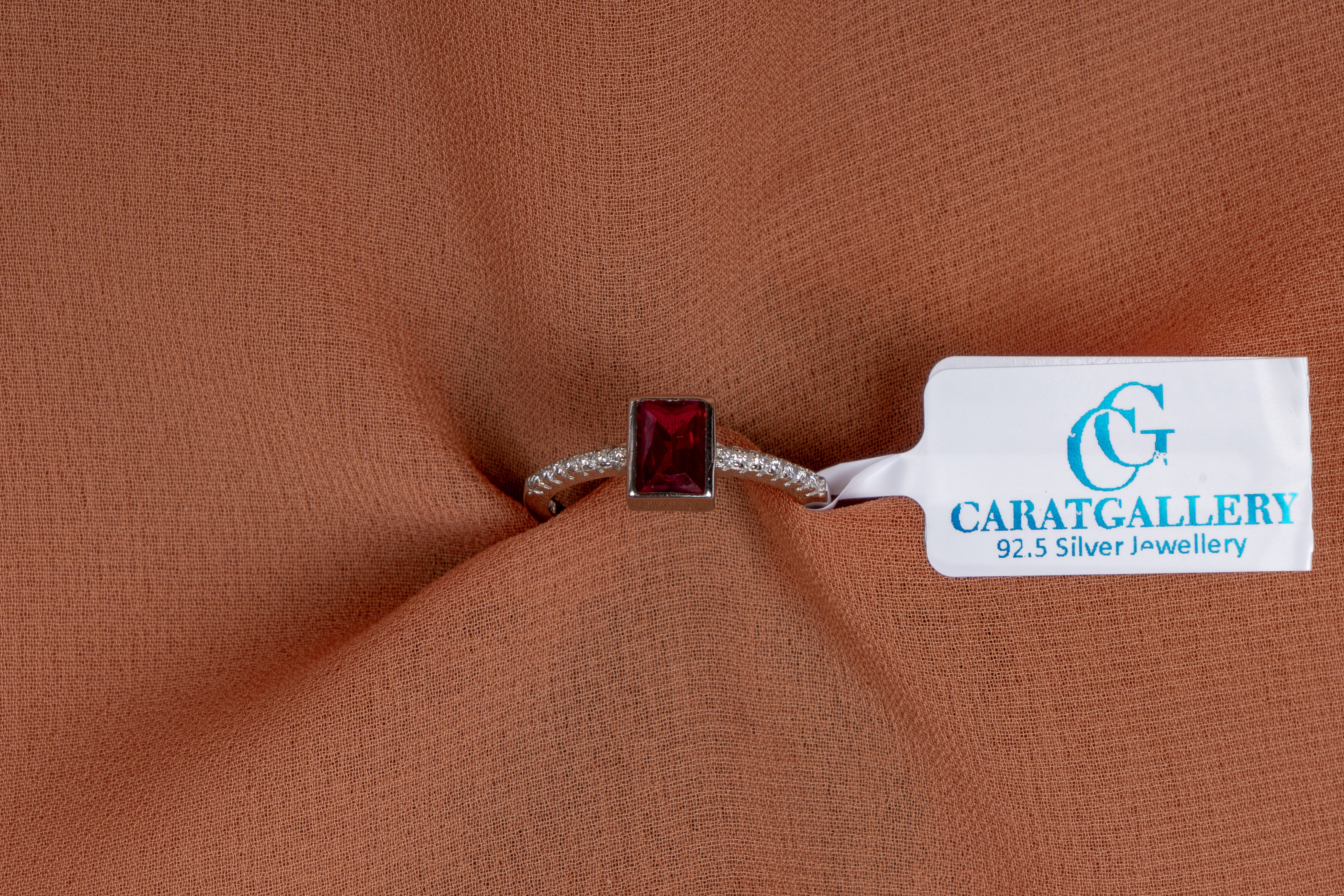 Rubelle Emerald-Cut Solitaire Ring