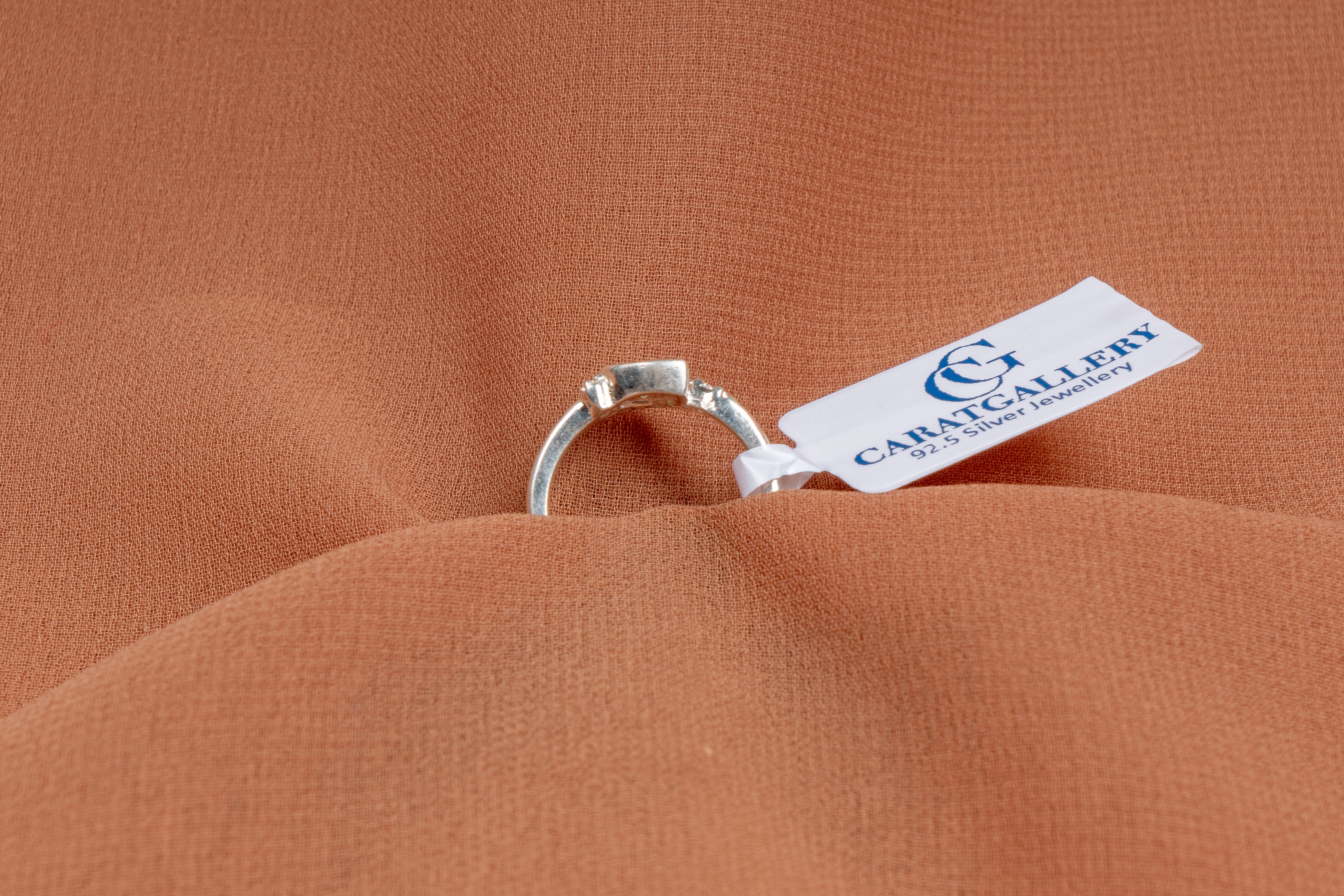 Aurelle Pear Crescent Ring