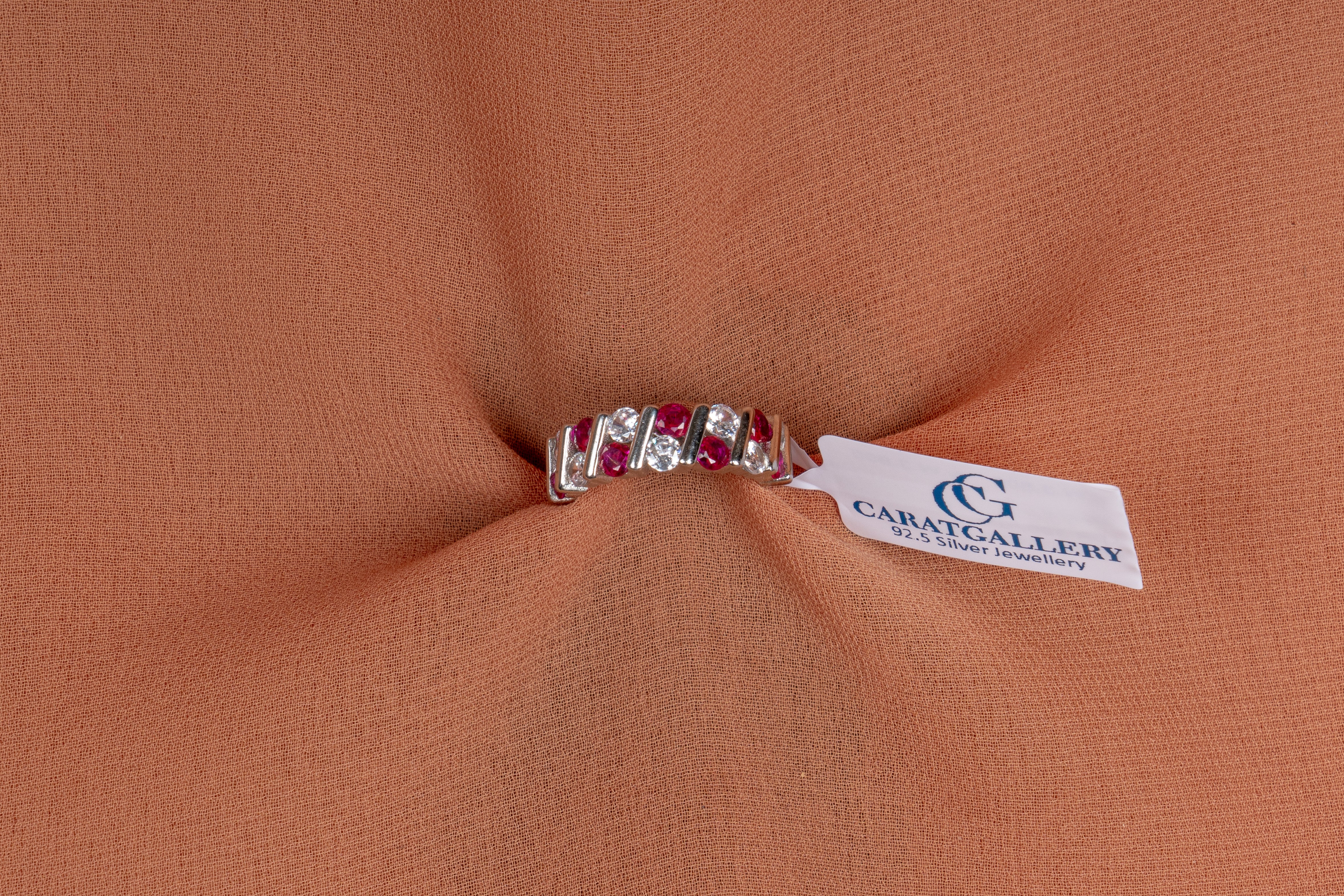 Rosette Channel Band Ring