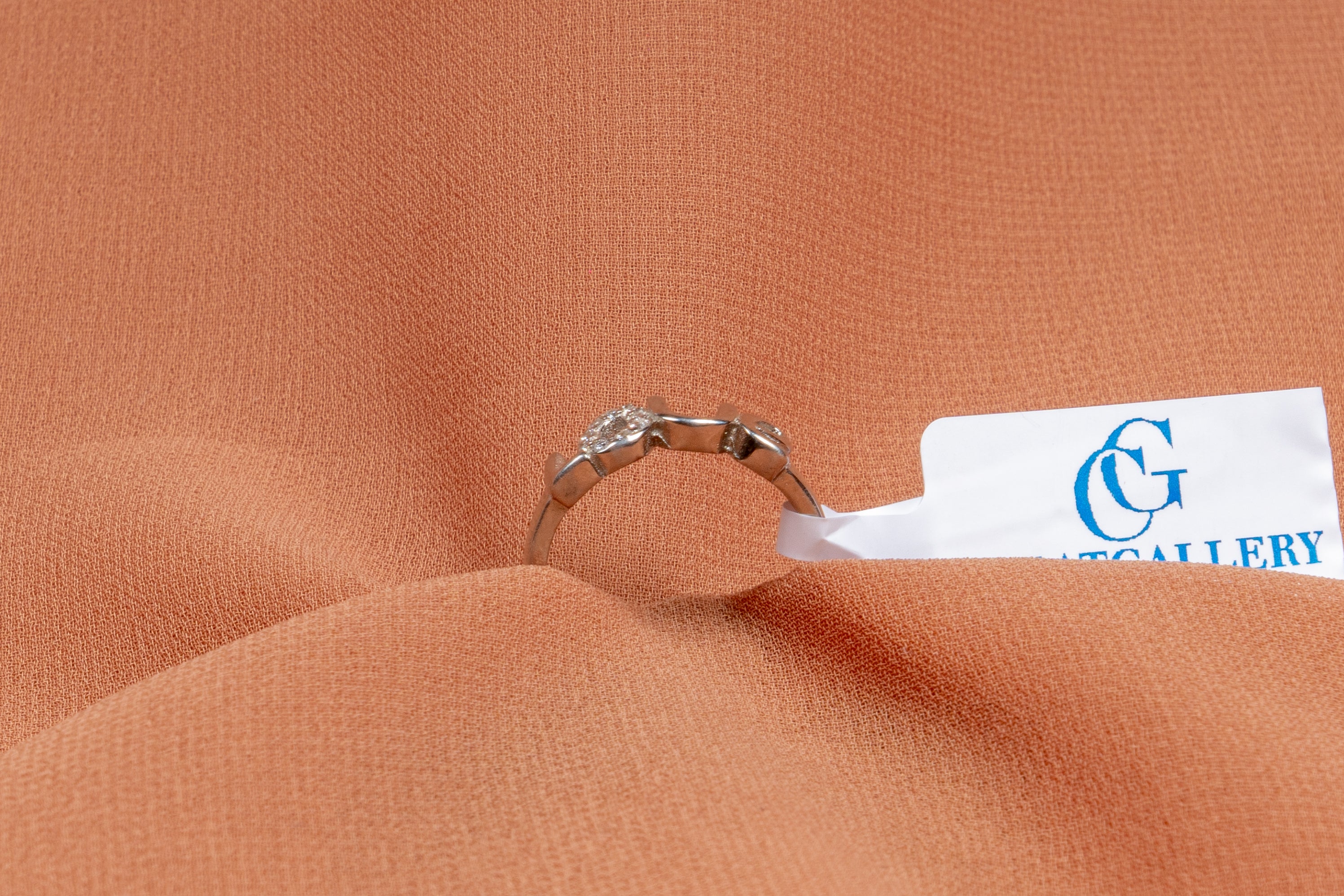 Amoura Love Script Ring