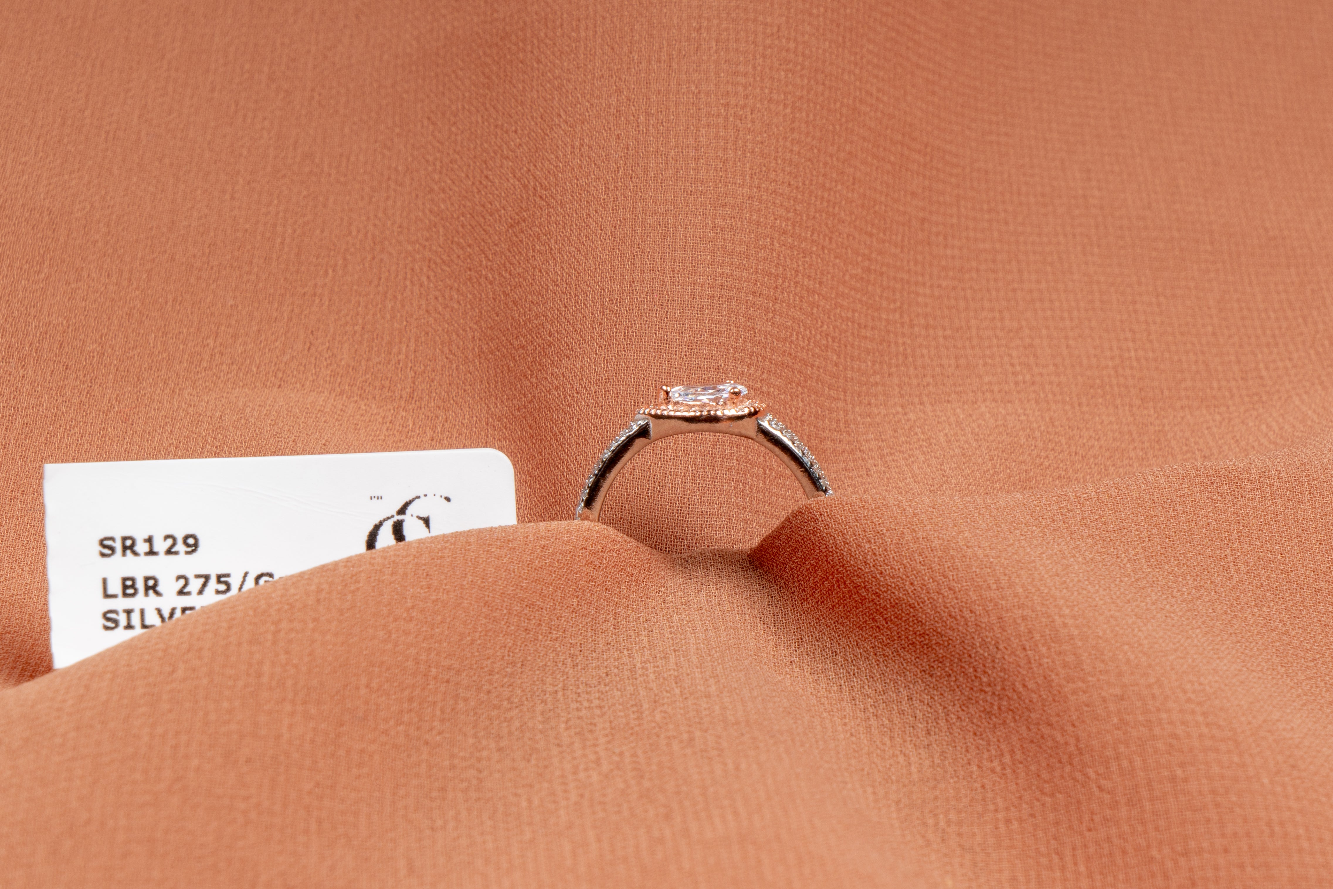 Roselle Halo Elegance Ring