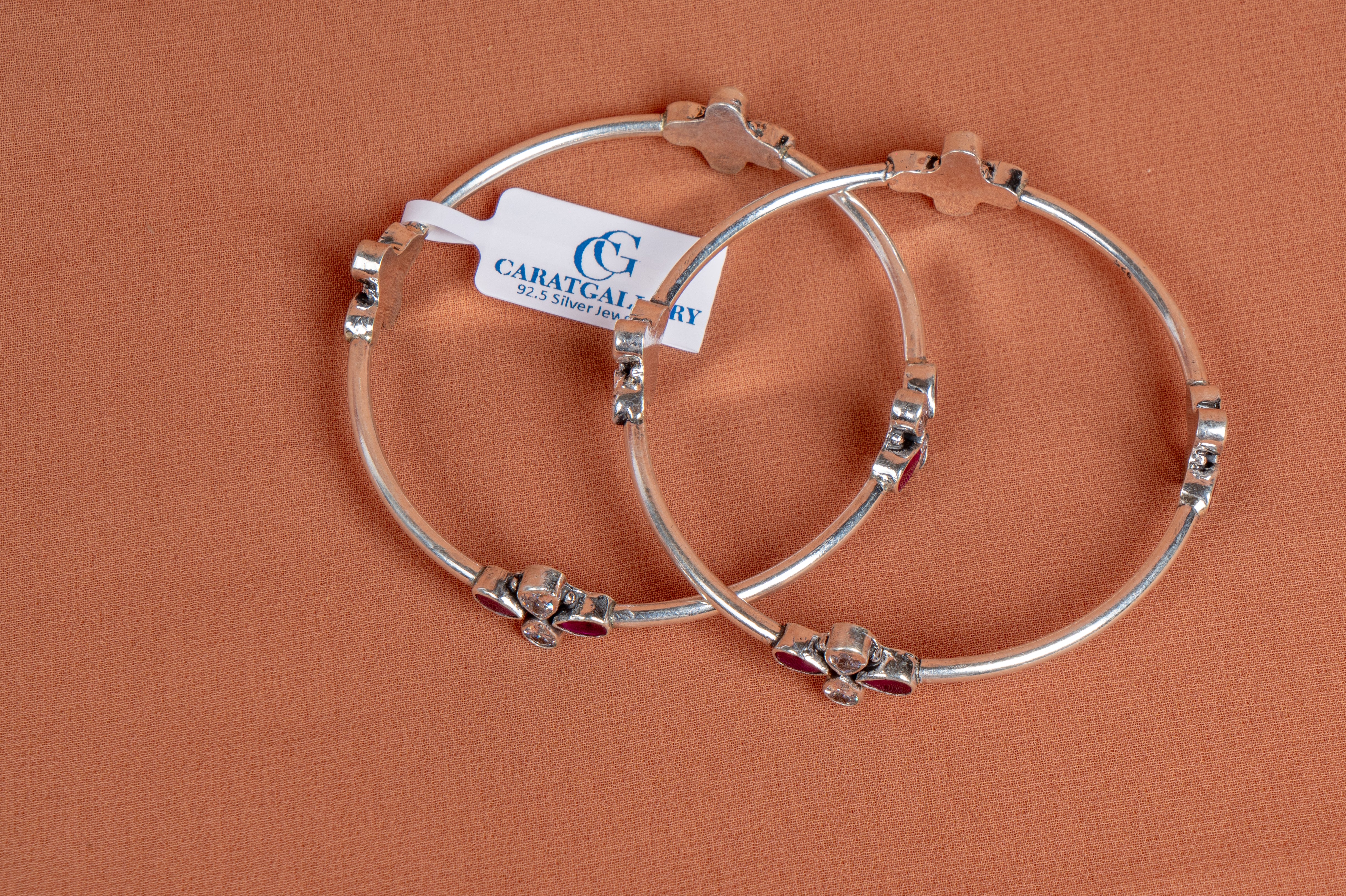 Roselle Bloom Bangle Set