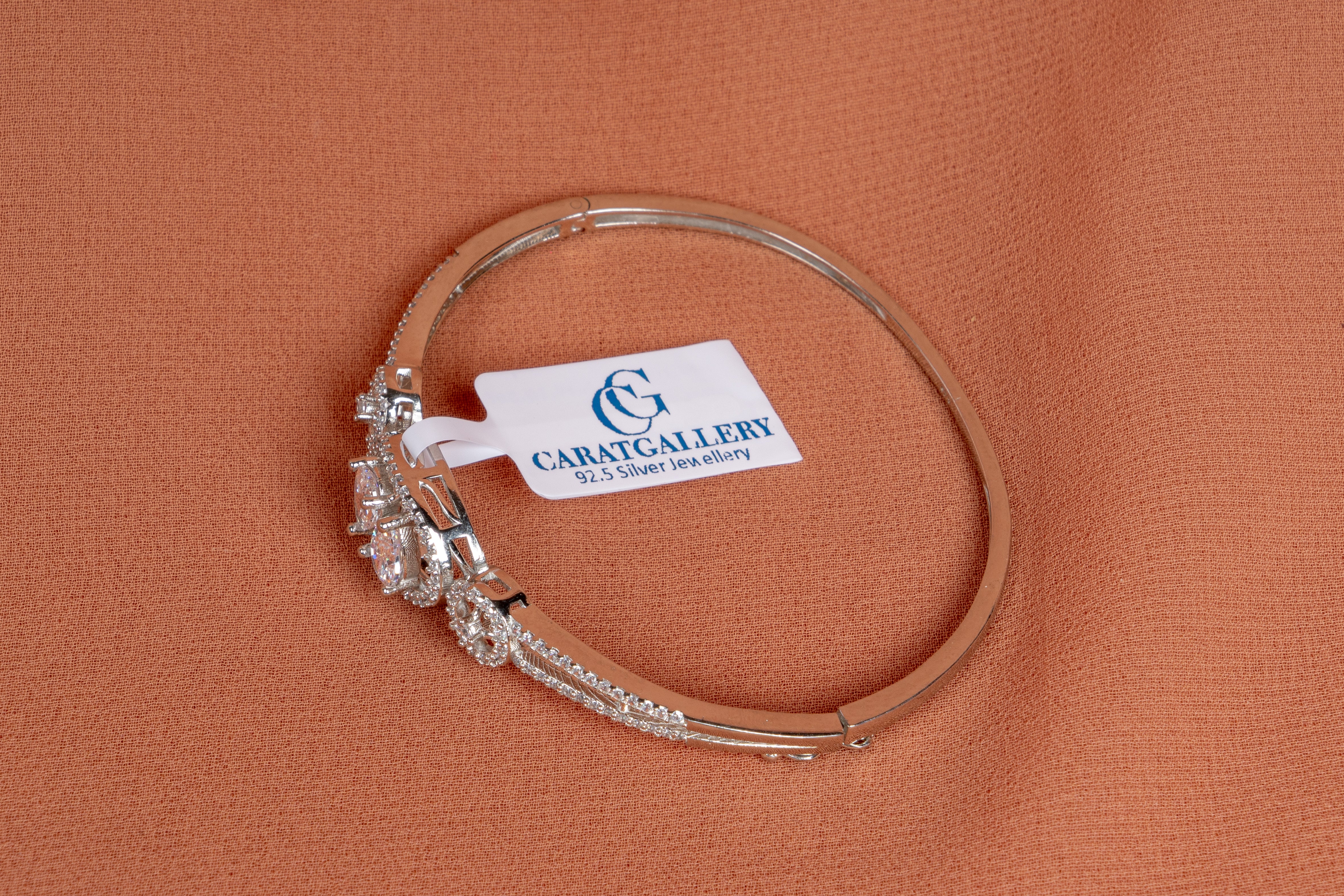 Celestial Duo Sterling Silver Kada
