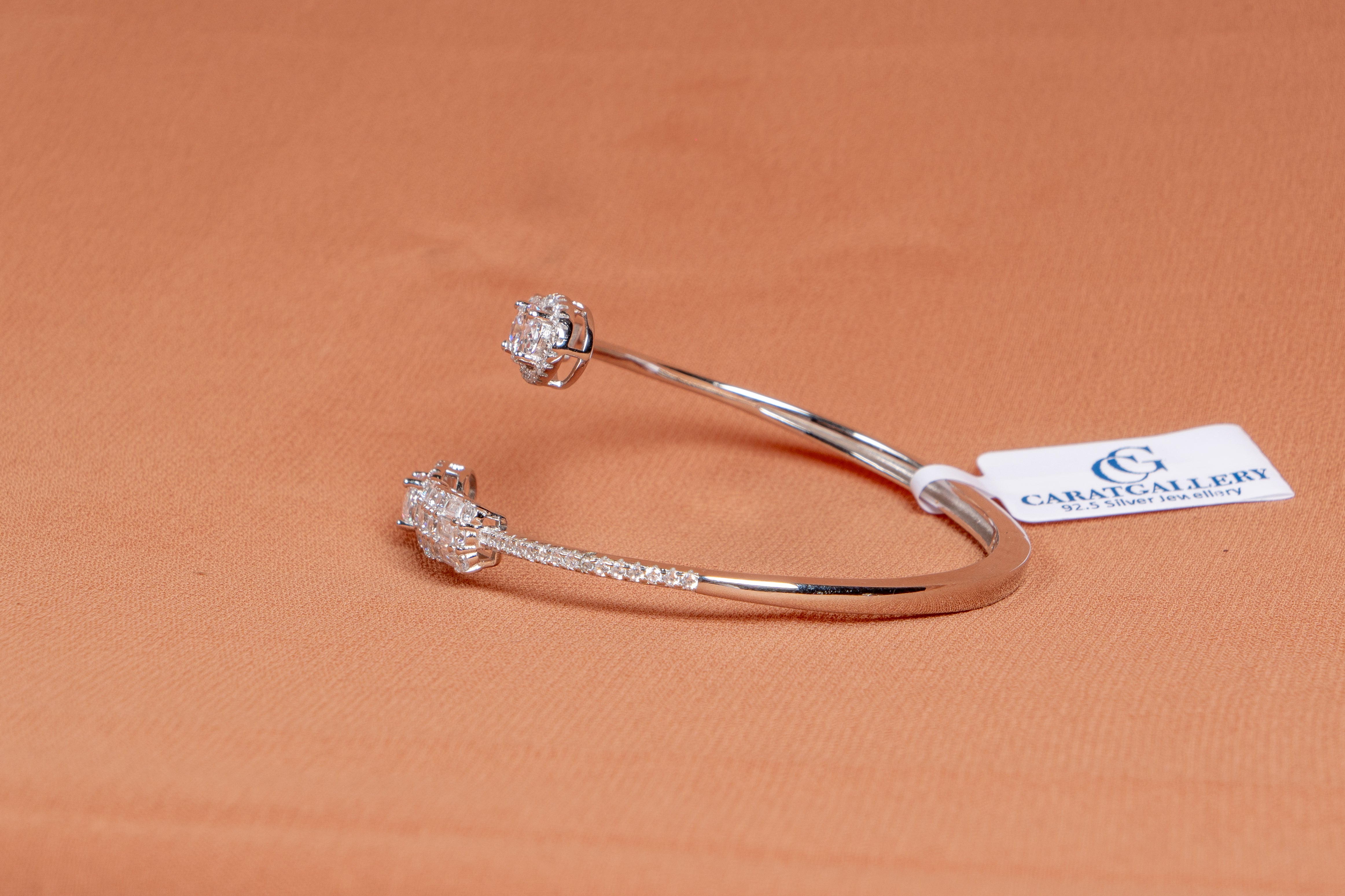 Radiant Harmony Sterling Silver Bracelet & Ring Set