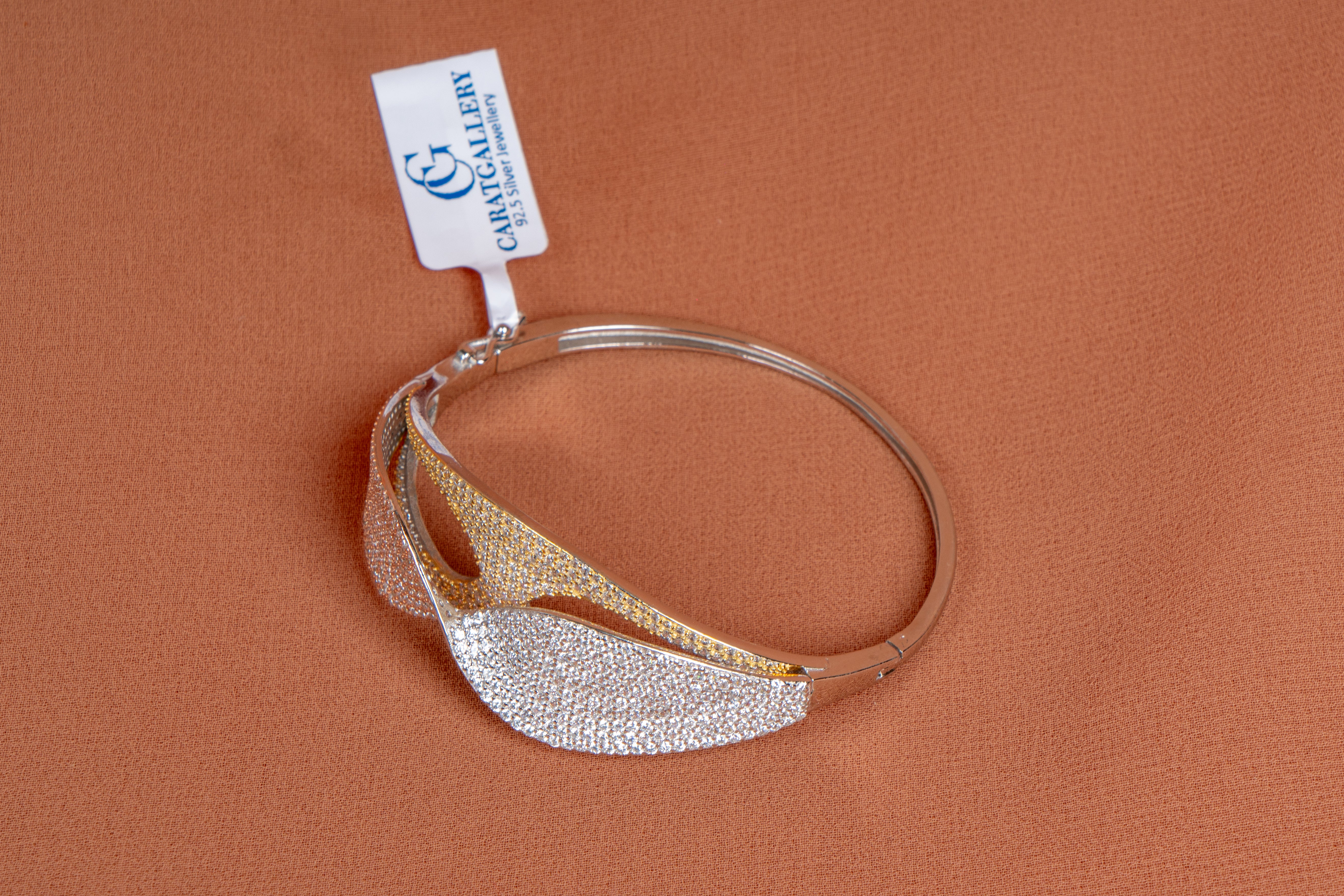 Sereno Pave Two-Tone Bracelet