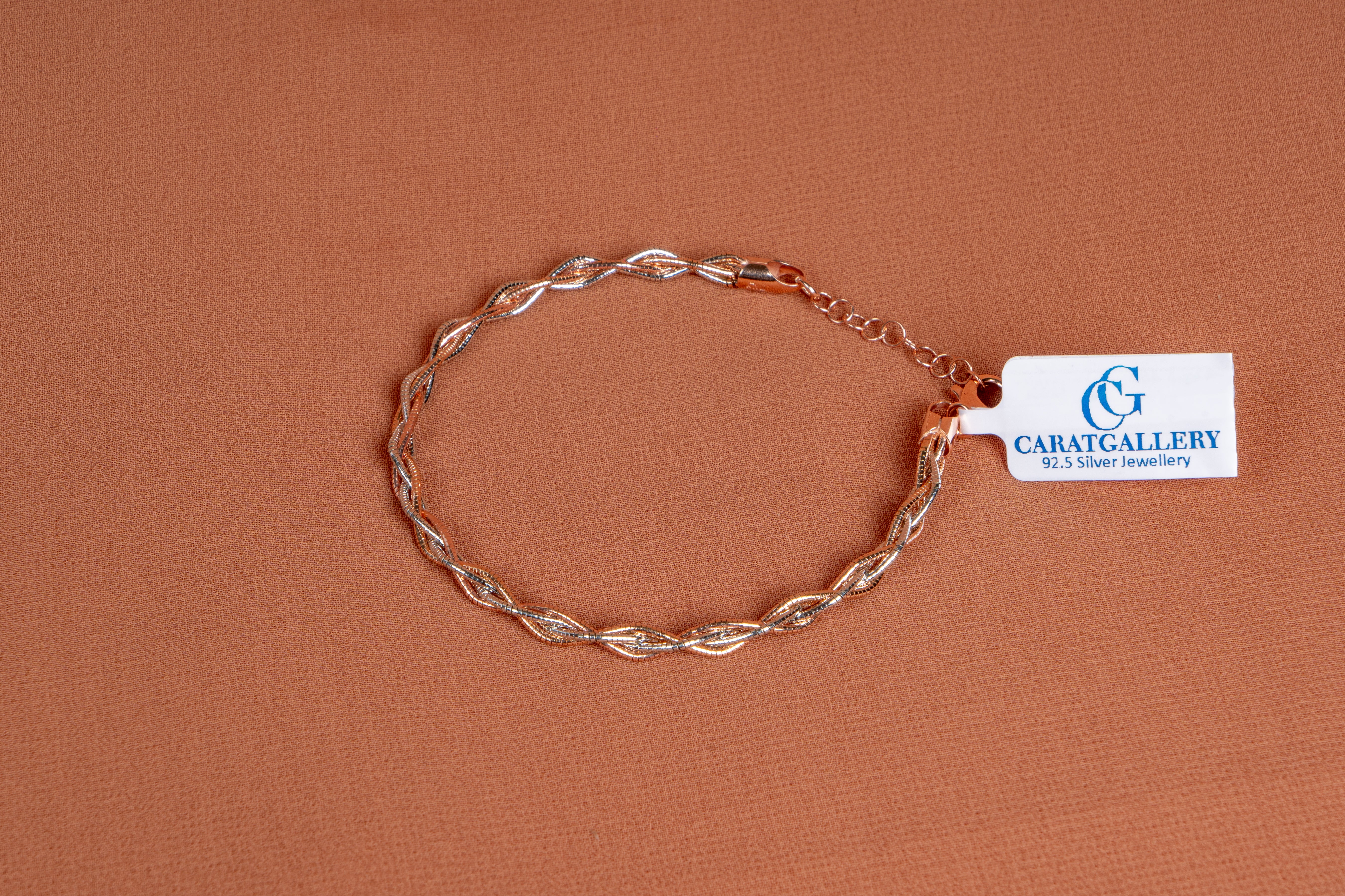 Liora Braided Two-Tone Chain Bracelet