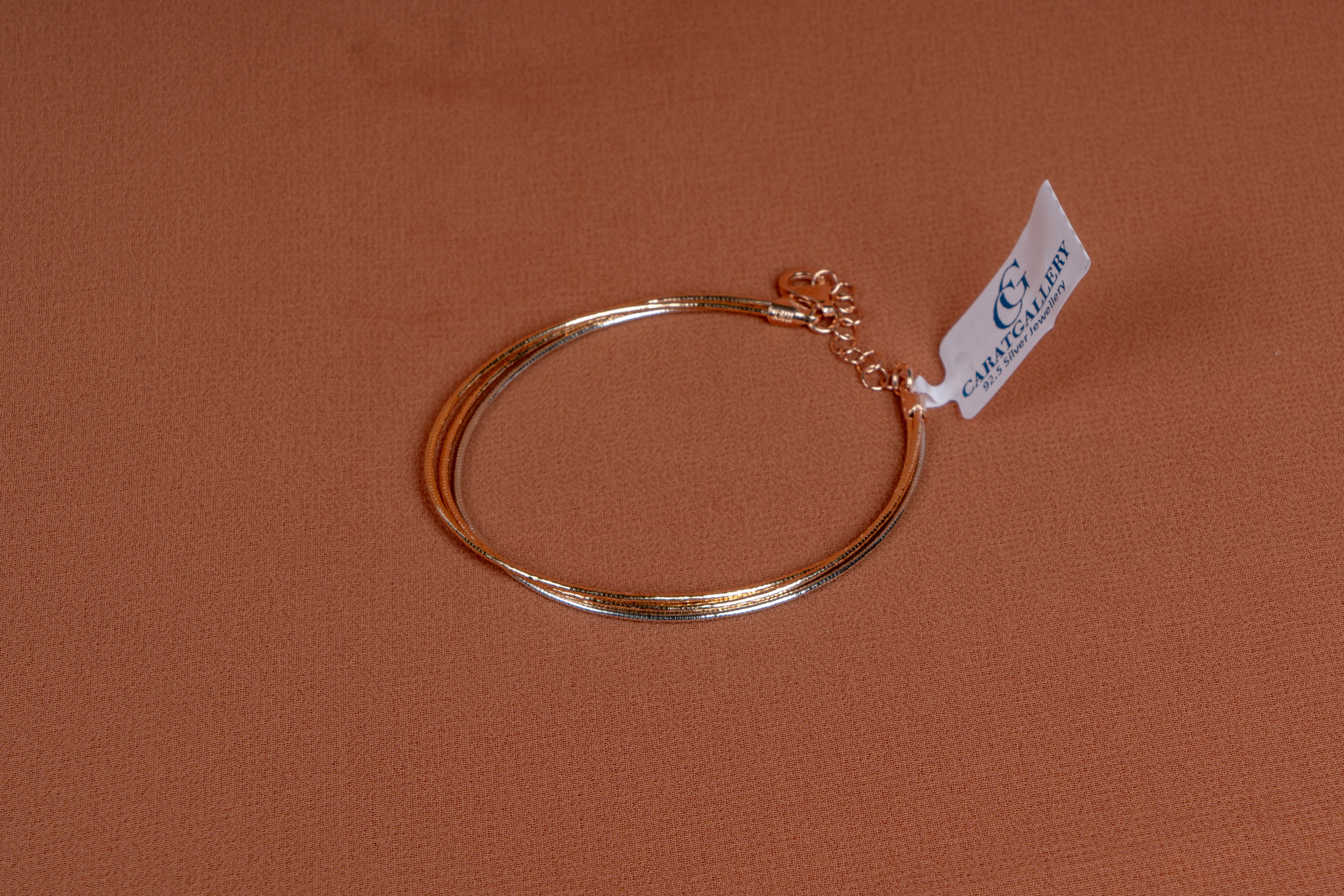 Trilo Multi-Strand Two-Tone Bracelet