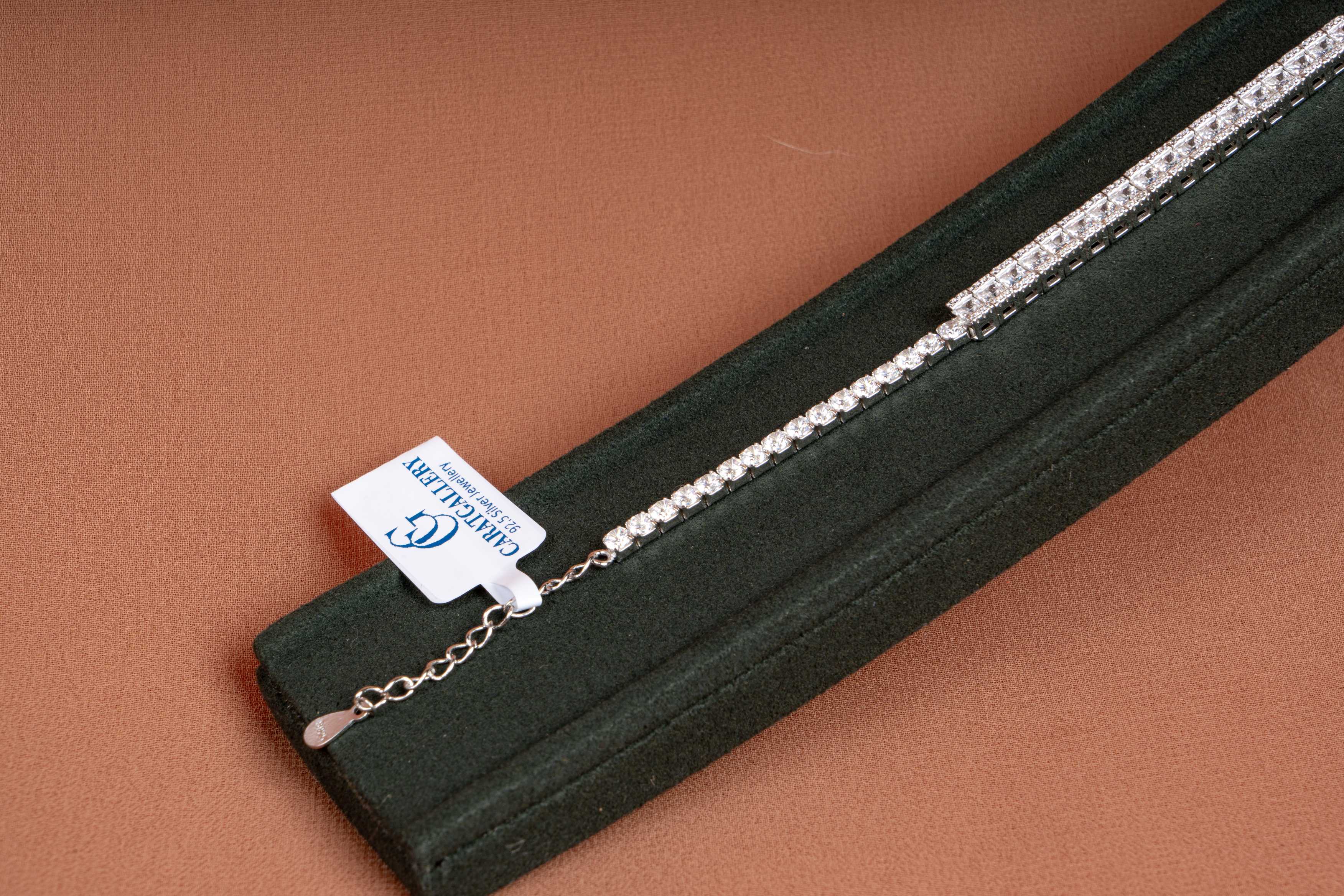Celestia Linear Crystal Bracelet