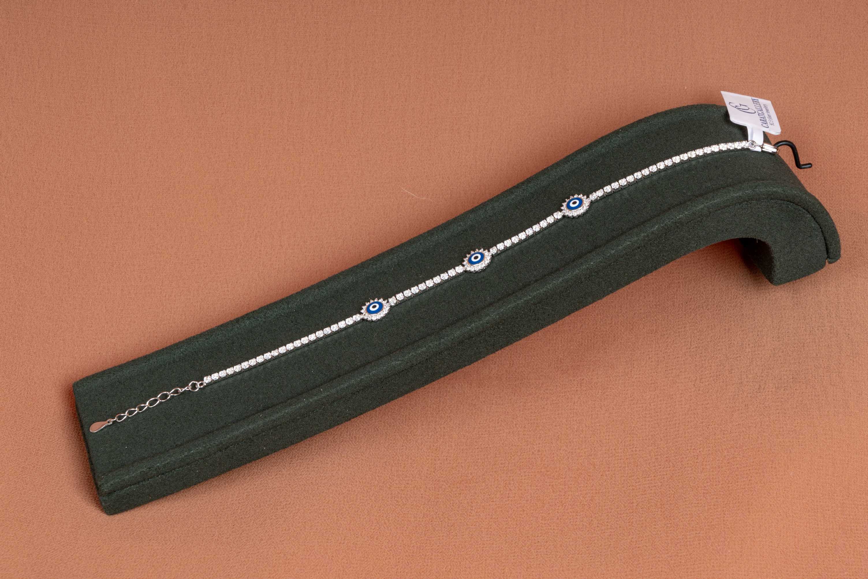 Aurelia Evil Eye Crystal Bracelet