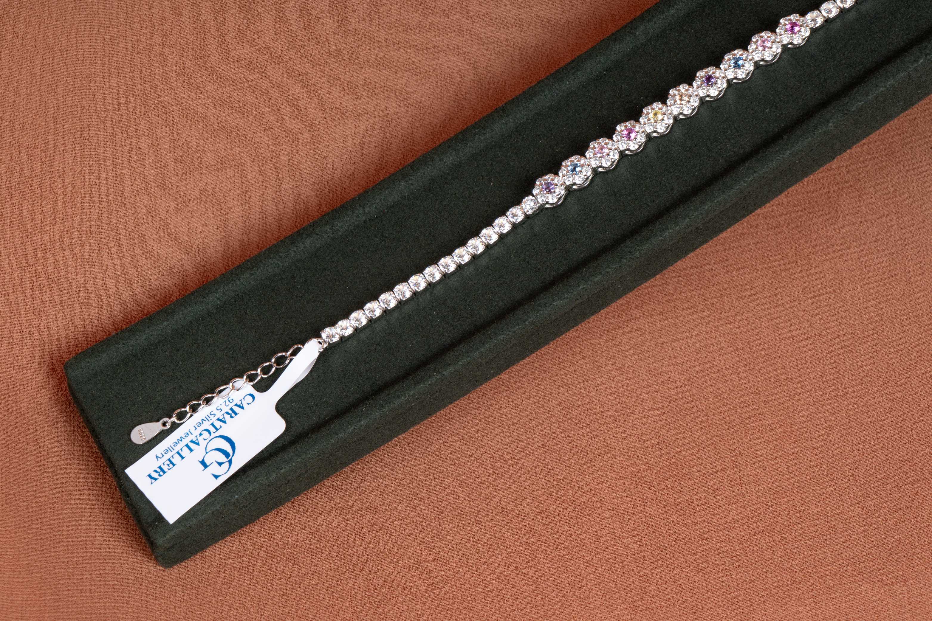 Lunaria Blossom Crystal Bracelet