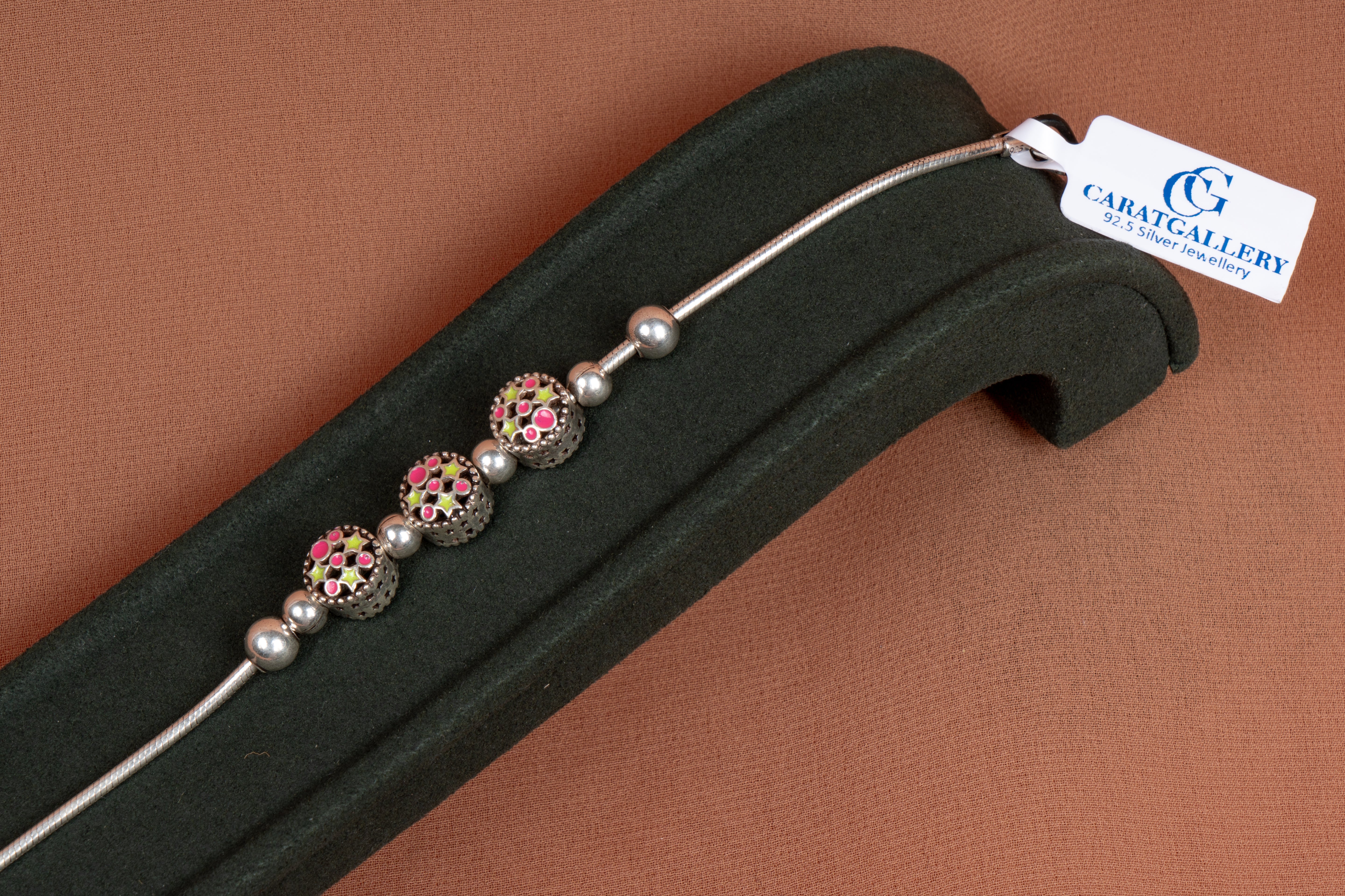 Roselle Bloom Bead Bracelet