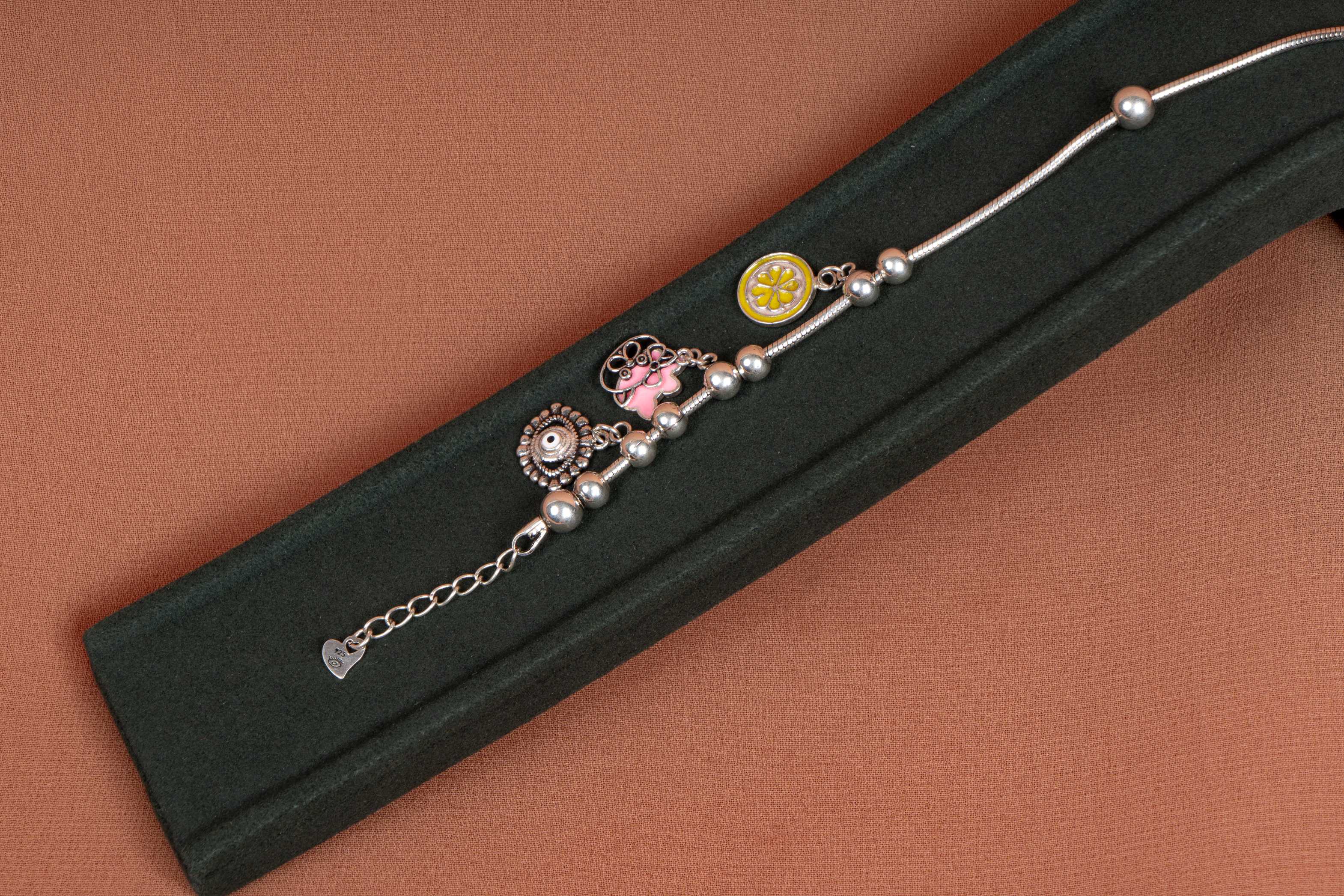 Whimsical Charm Story Bracelet