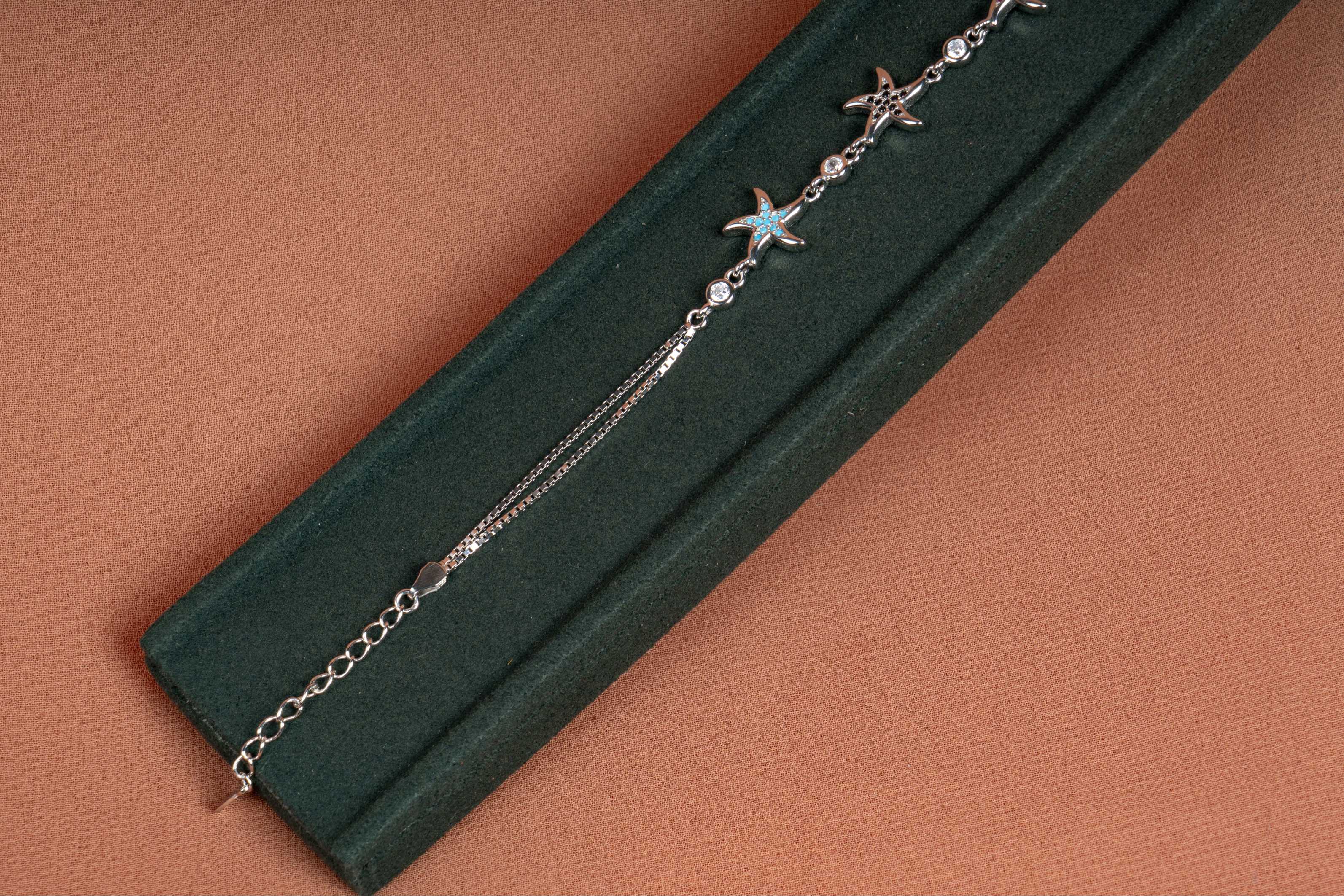 Ocean Star Silver Bracelet
